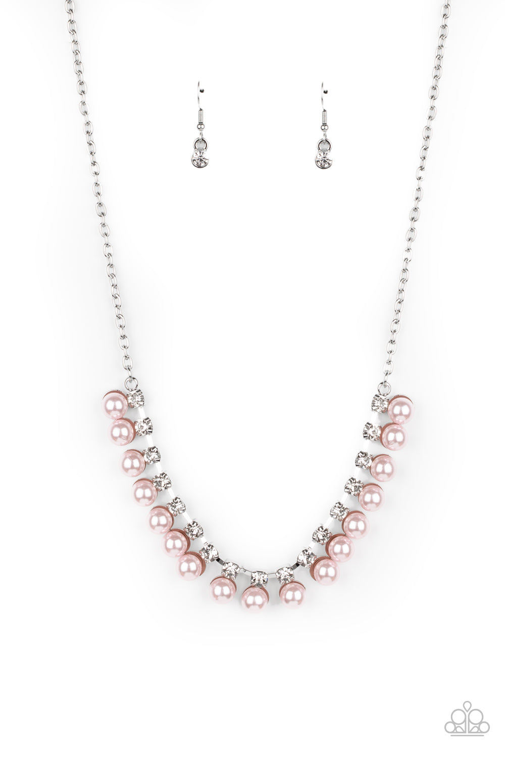Frozen in TIMELESS - pink - Paparazzi necklace