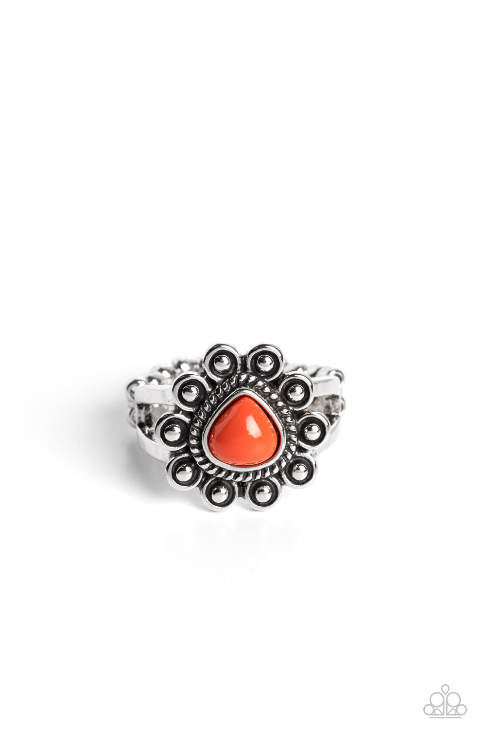 Fruity Frou-Frou - orange - Paparazzi ring