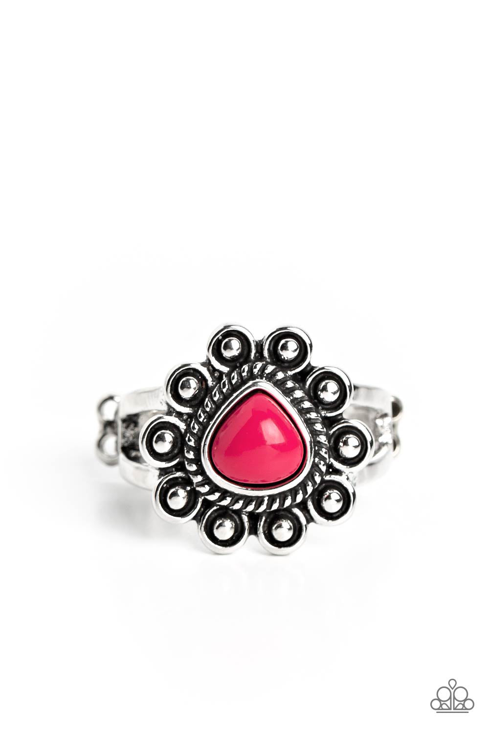 Fruity Frou-Frou - pink - Paparazzi ring
