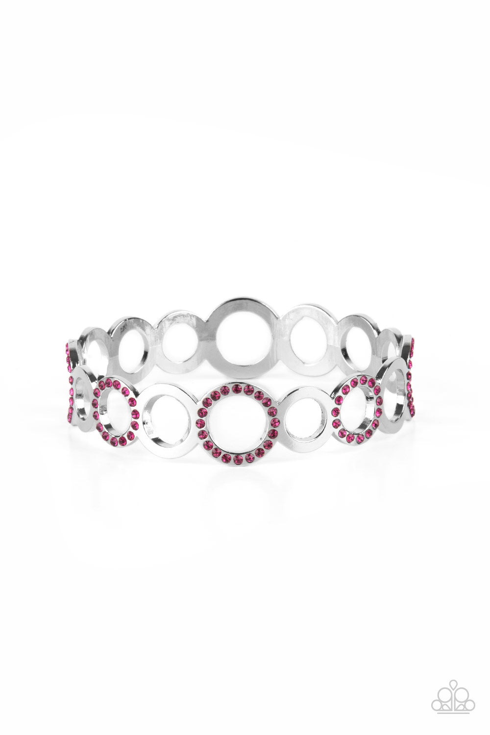 Future, Past, and POLISHED - pink - Paparazzi bracelet