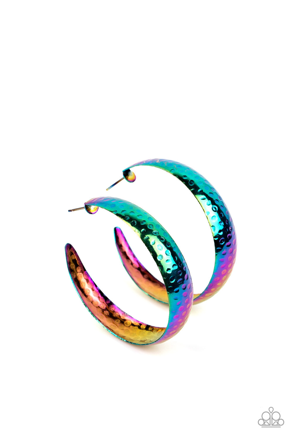 Futuristic Flavor - multi - Paparazzi earrings
