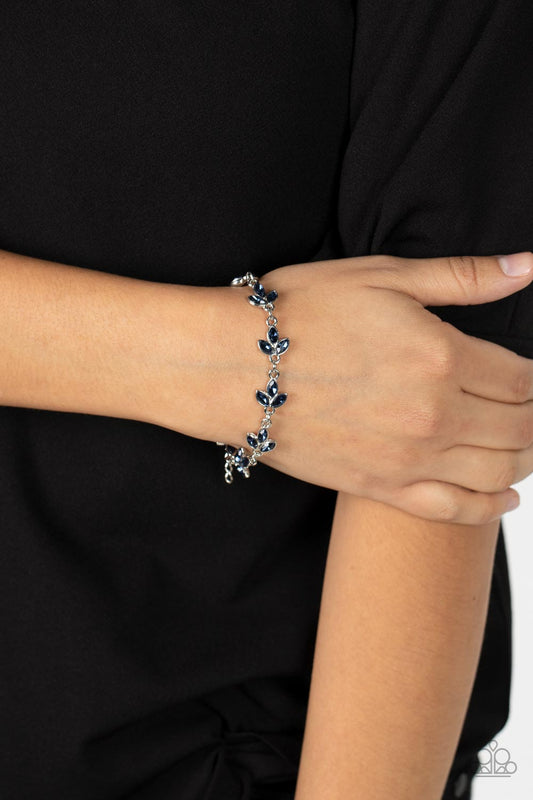 Gala Garland - blue - Paparazzi bracelet