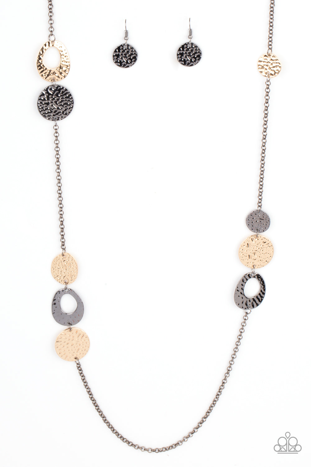 Gallery Guru - black - Paparazzi necklace