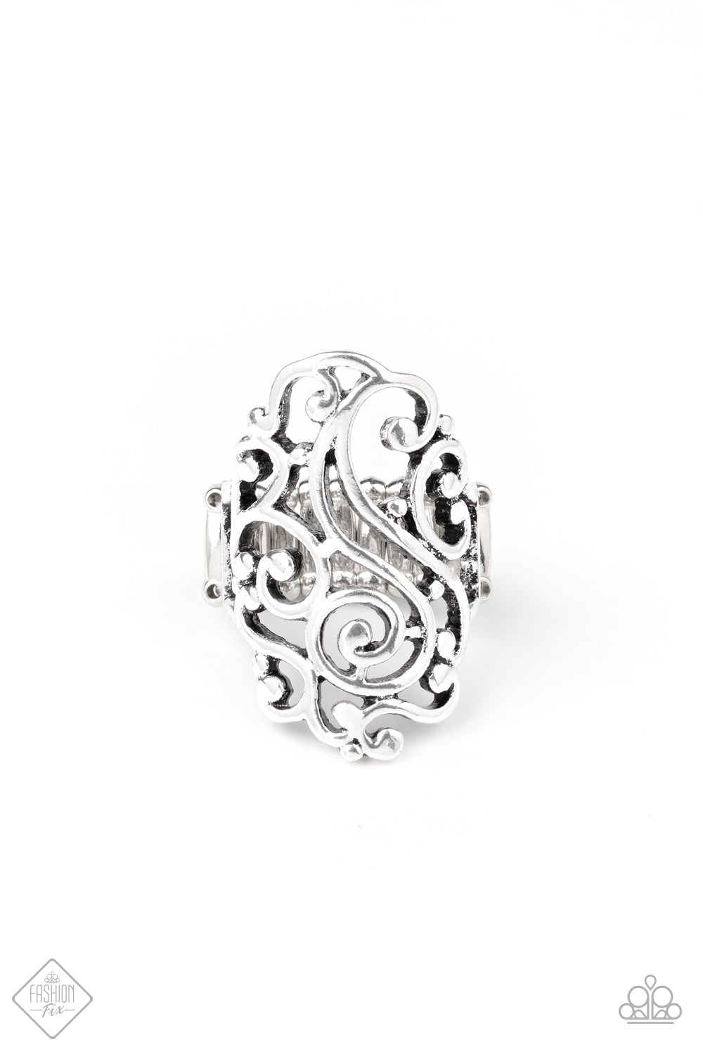 Garden Bliss - silver - Paparazzi ring