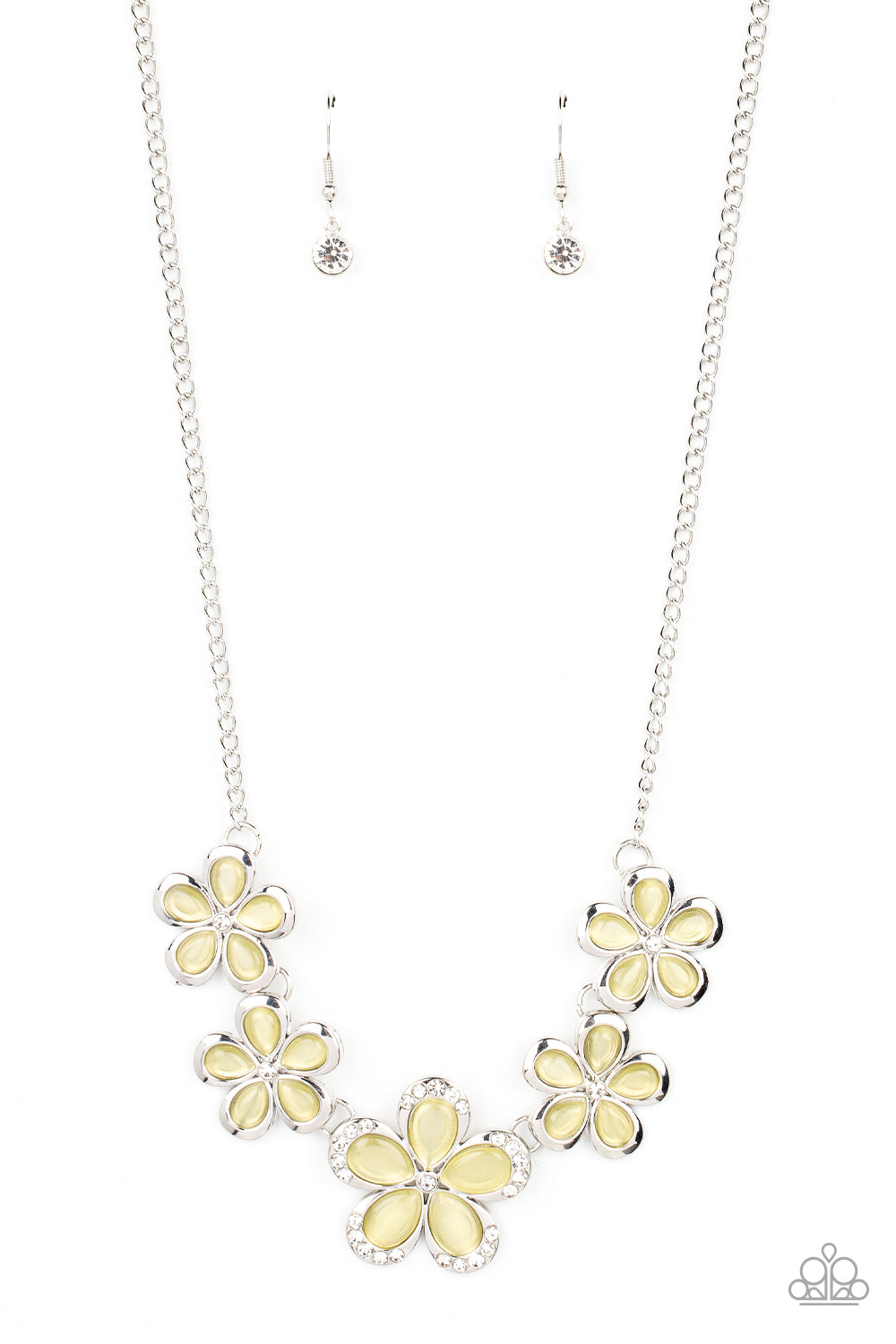 Garden Daydream - yellow - Paparazzi necklace