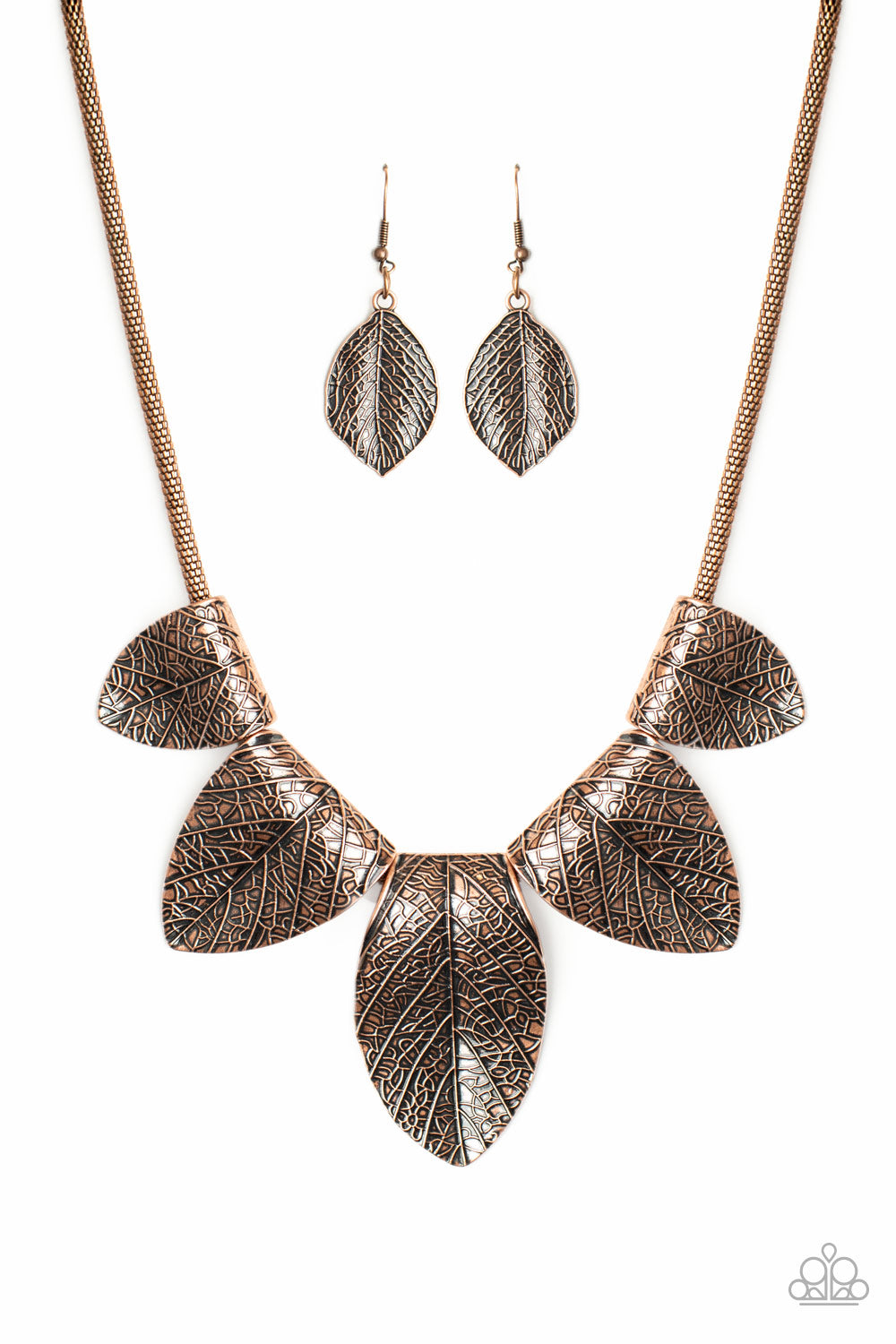 Garden Gatherer - copper - Paparazzi necklace