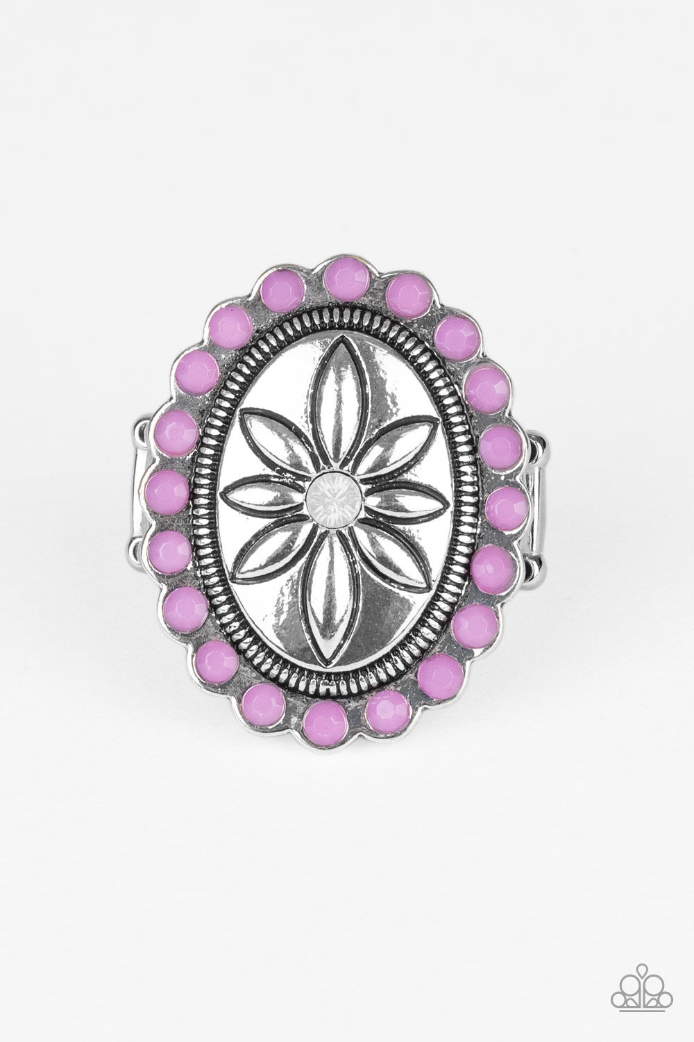 Garden Paradise - purple - Paparazzi ring