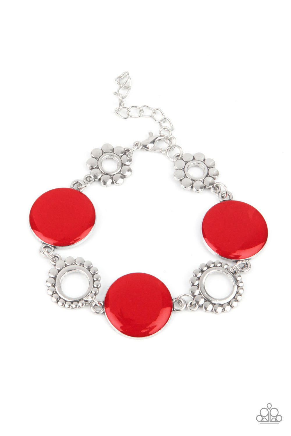 Garden Regalia - red - Paparazzi bracelet