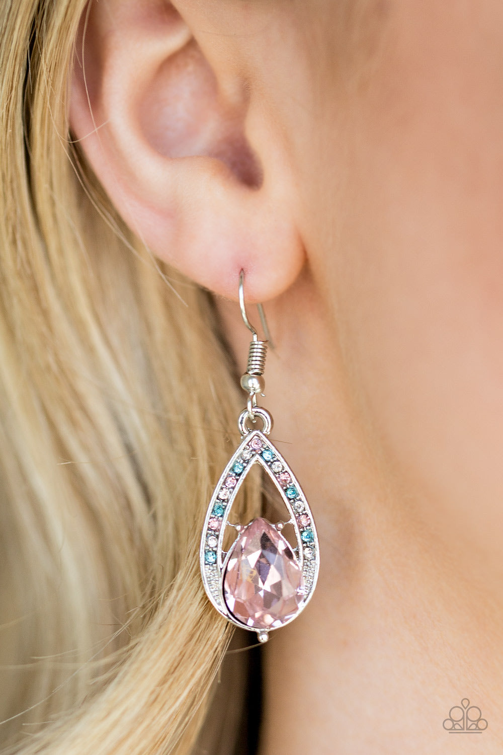 Gatsby Grandeur - multi - Paparazzi earrings