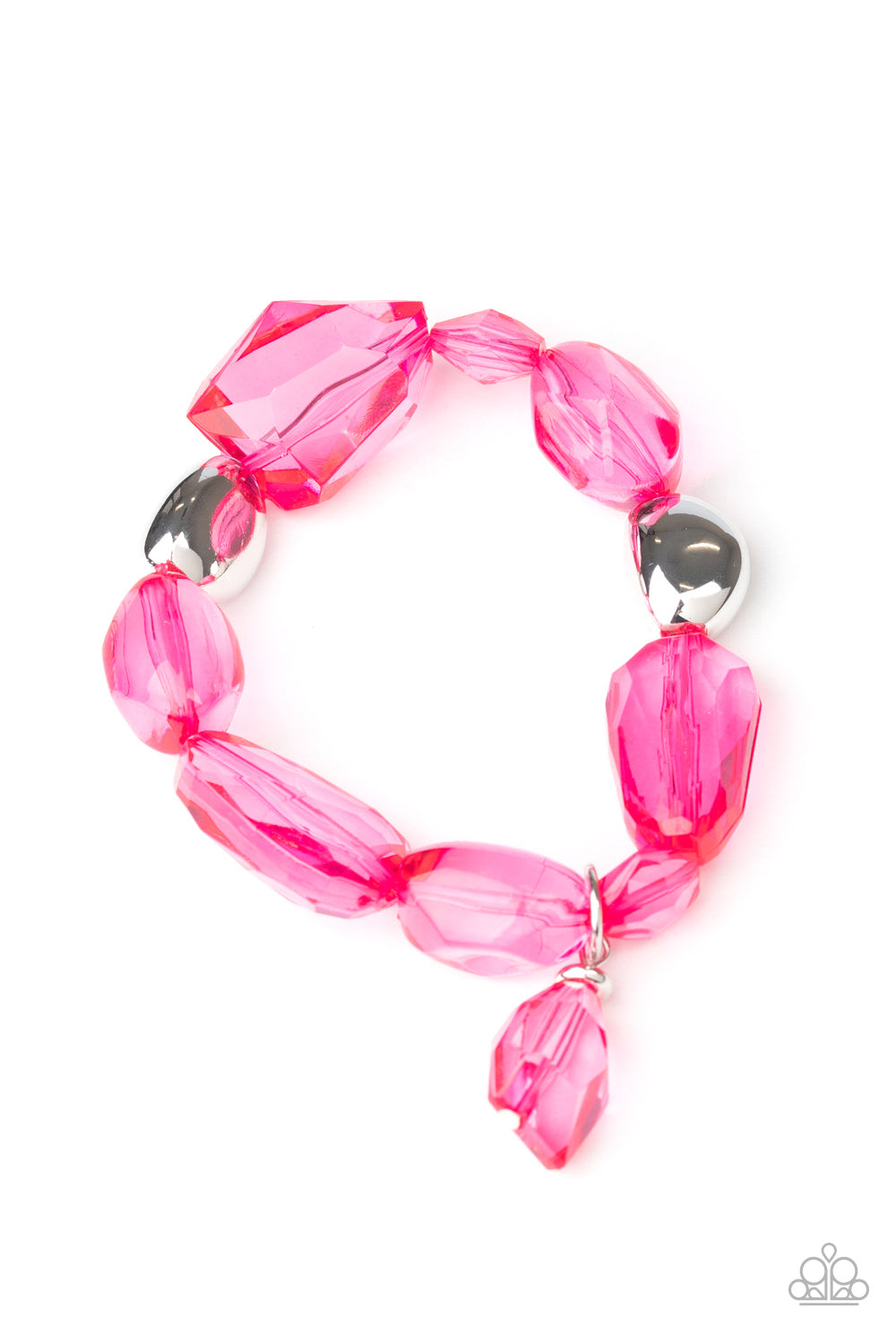 Gemstone Glamour - pink - Paparazzi bracelet