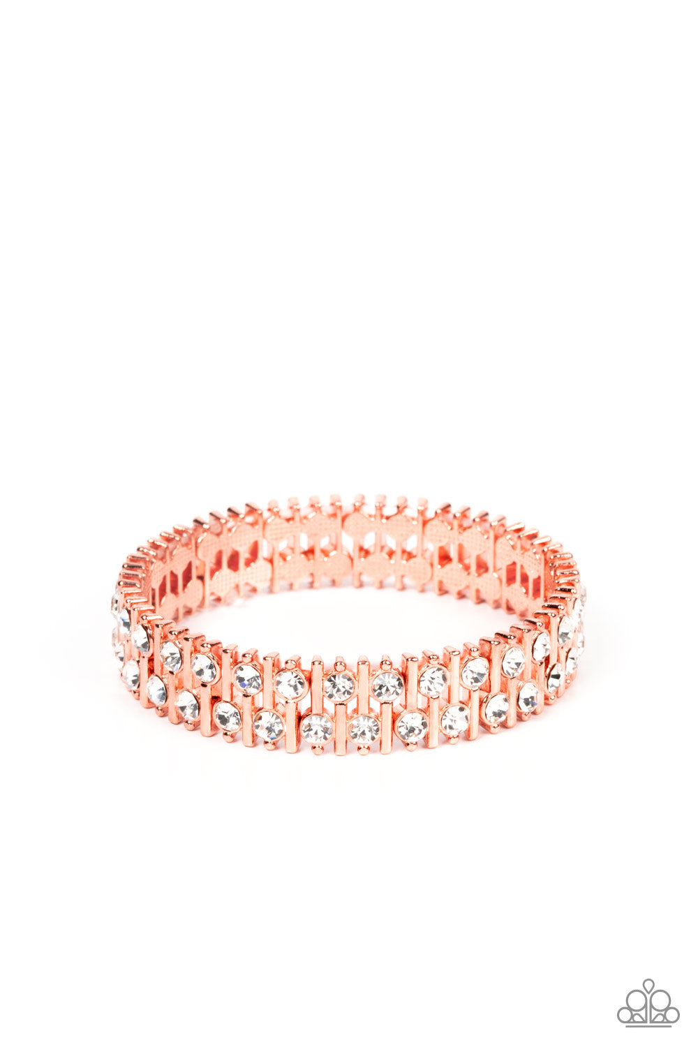 Generational Glimmer - copper - Paparazzi bracelet