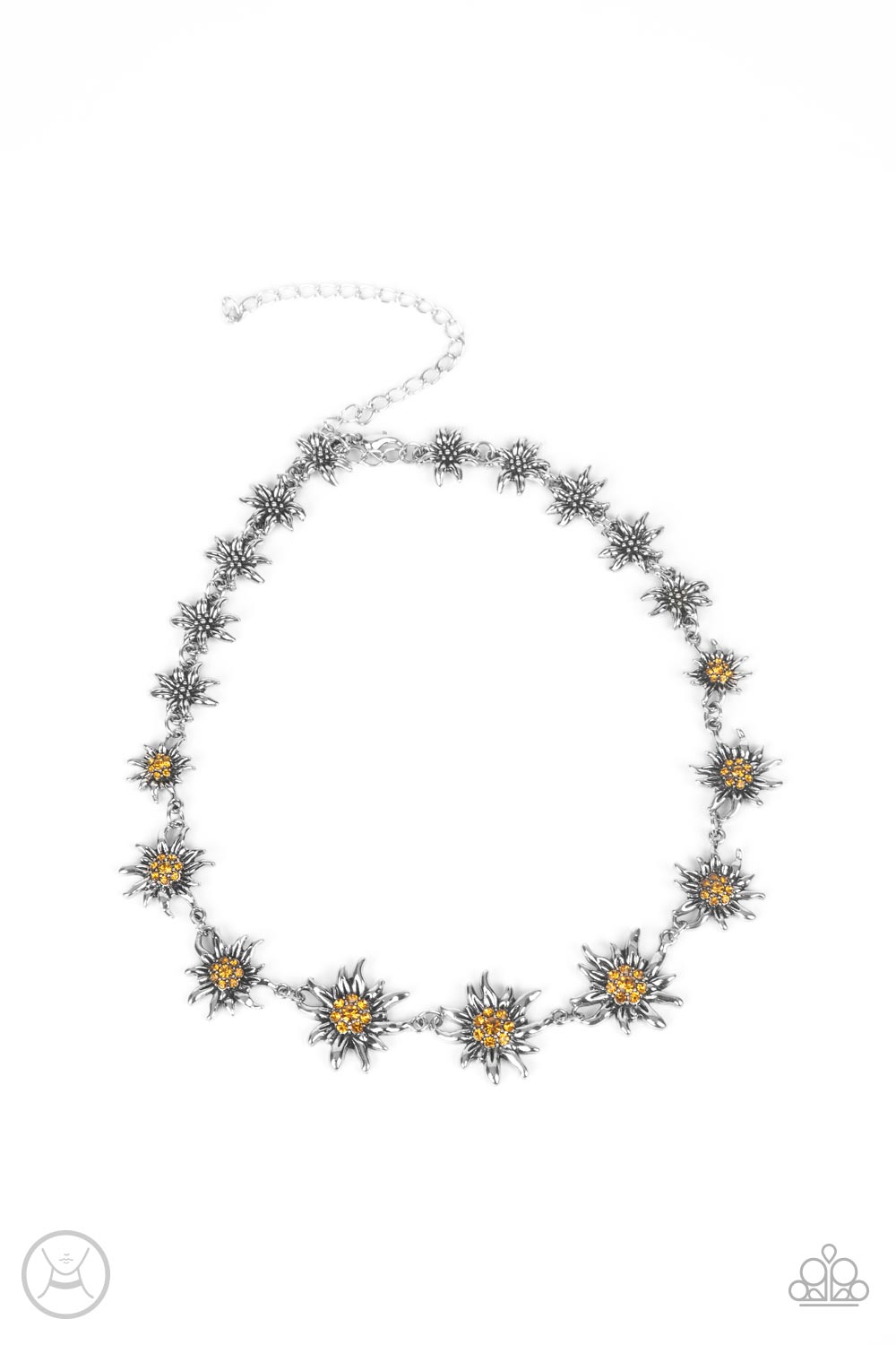 Get Up and GROW - yellow - Paparazzi necklace