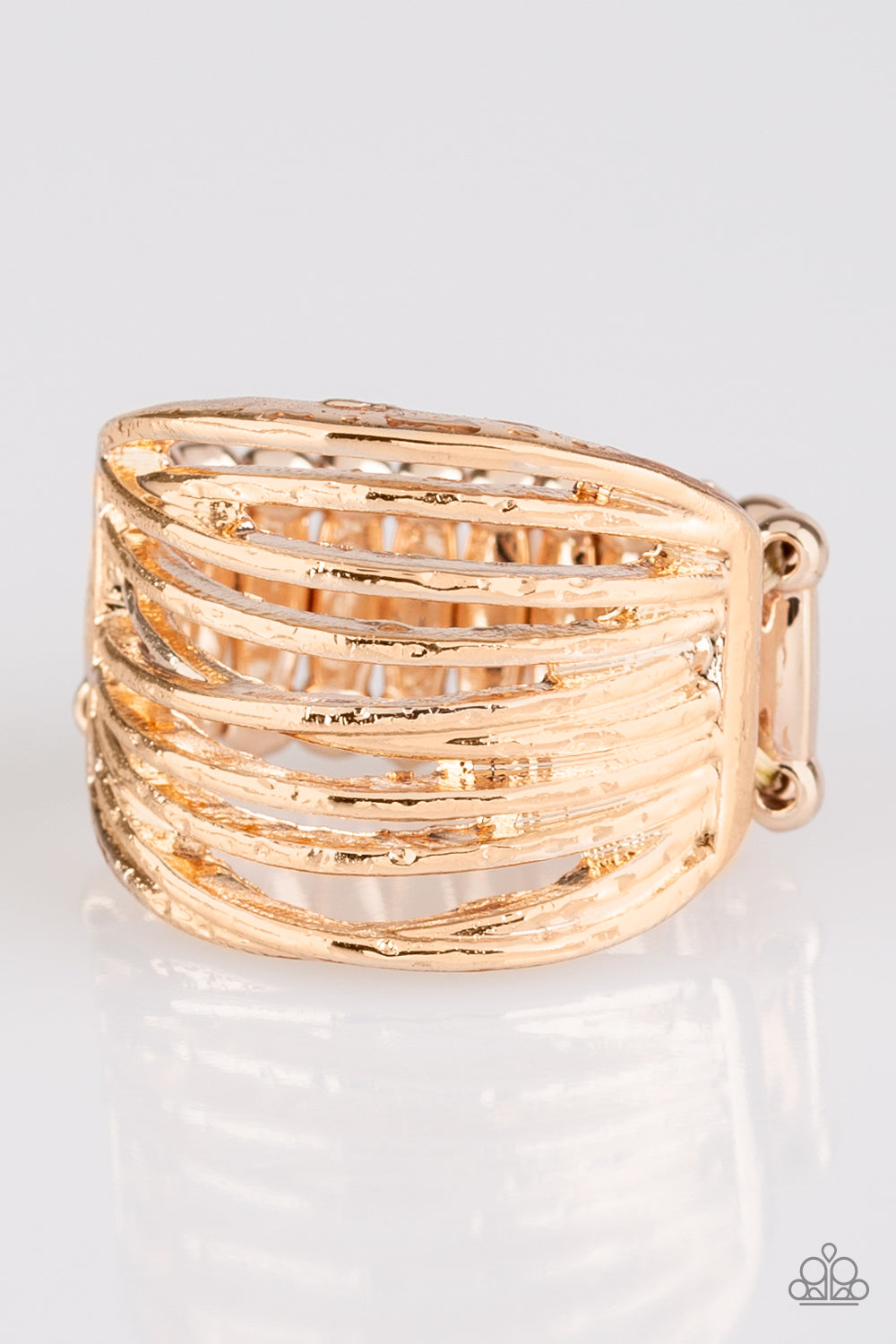 Give Me Space - rose gold - Paparazzi ring