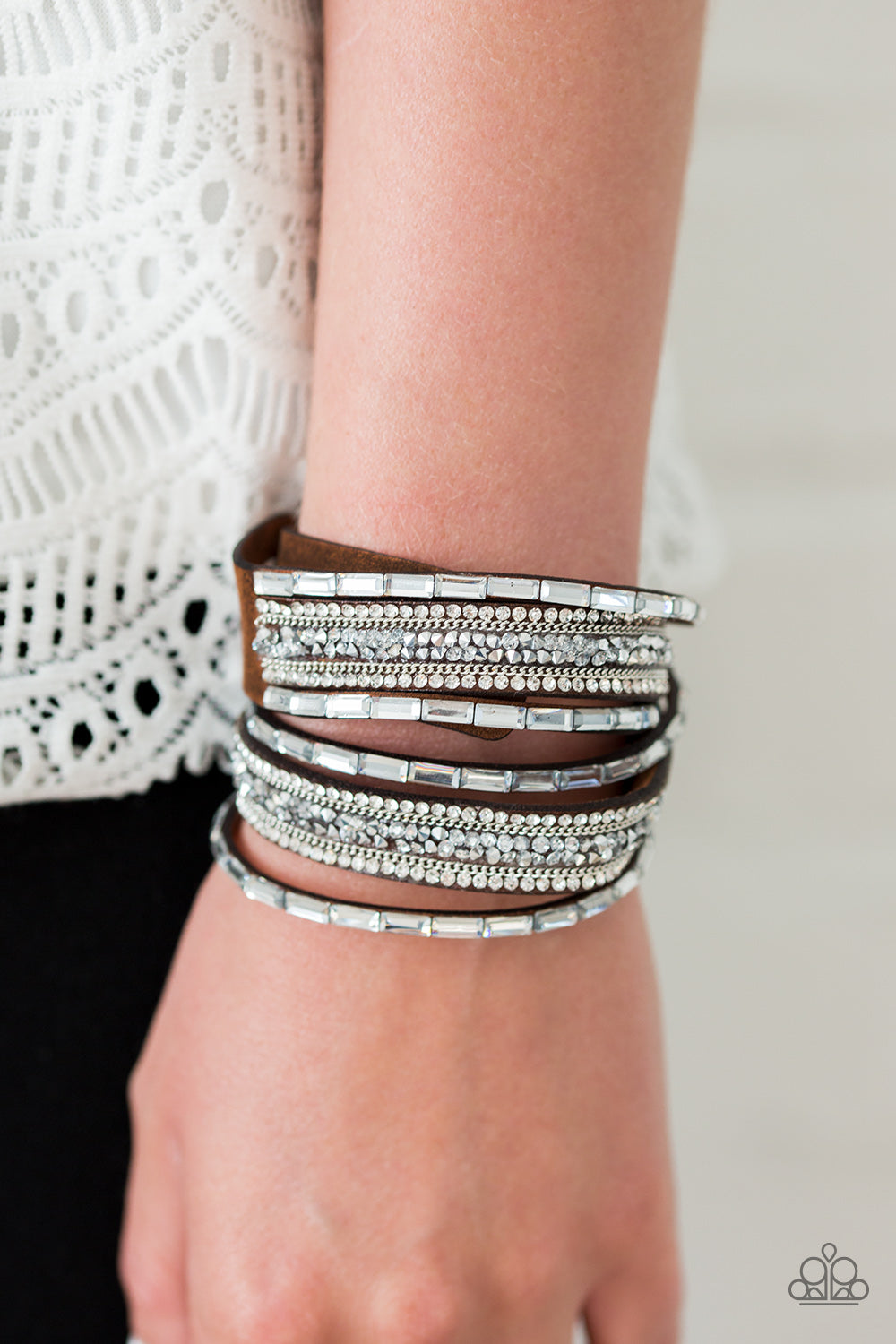 Glam Goals - brown - Paparazzi bracelets