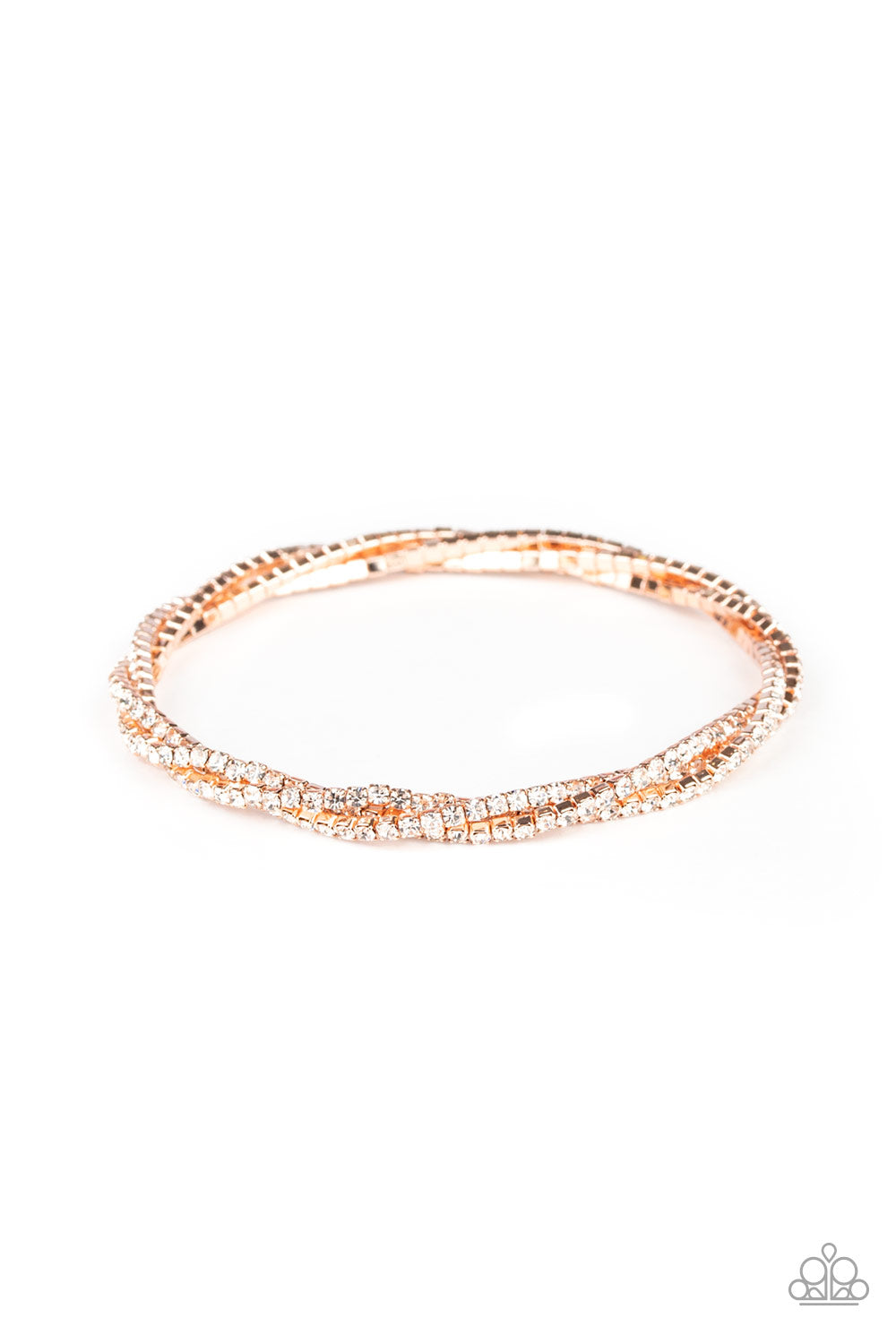 Glitzy Gleam - gold - Paparazzi bracelet