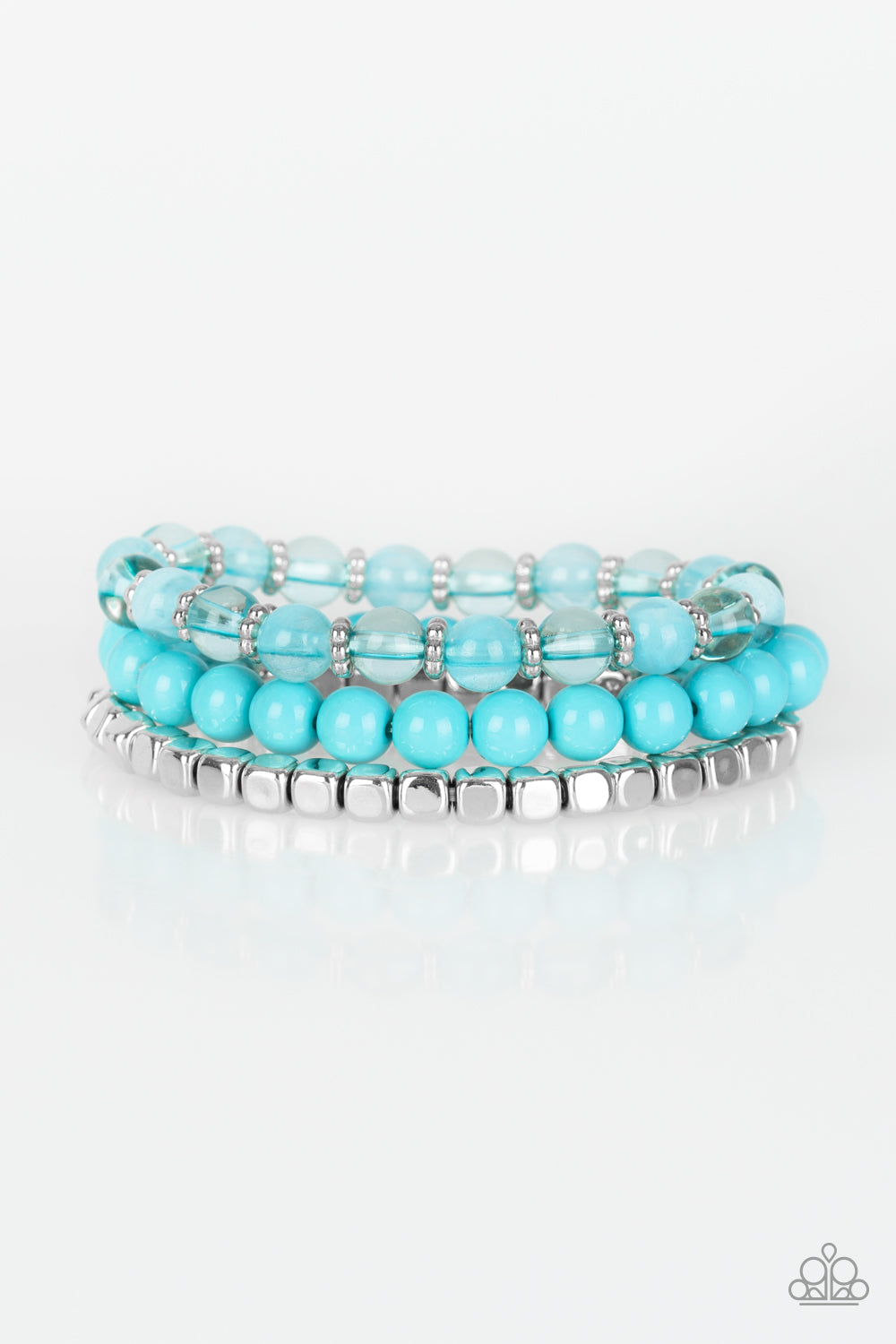 Globetrotter Glam - blue - Paparazzi bracelet