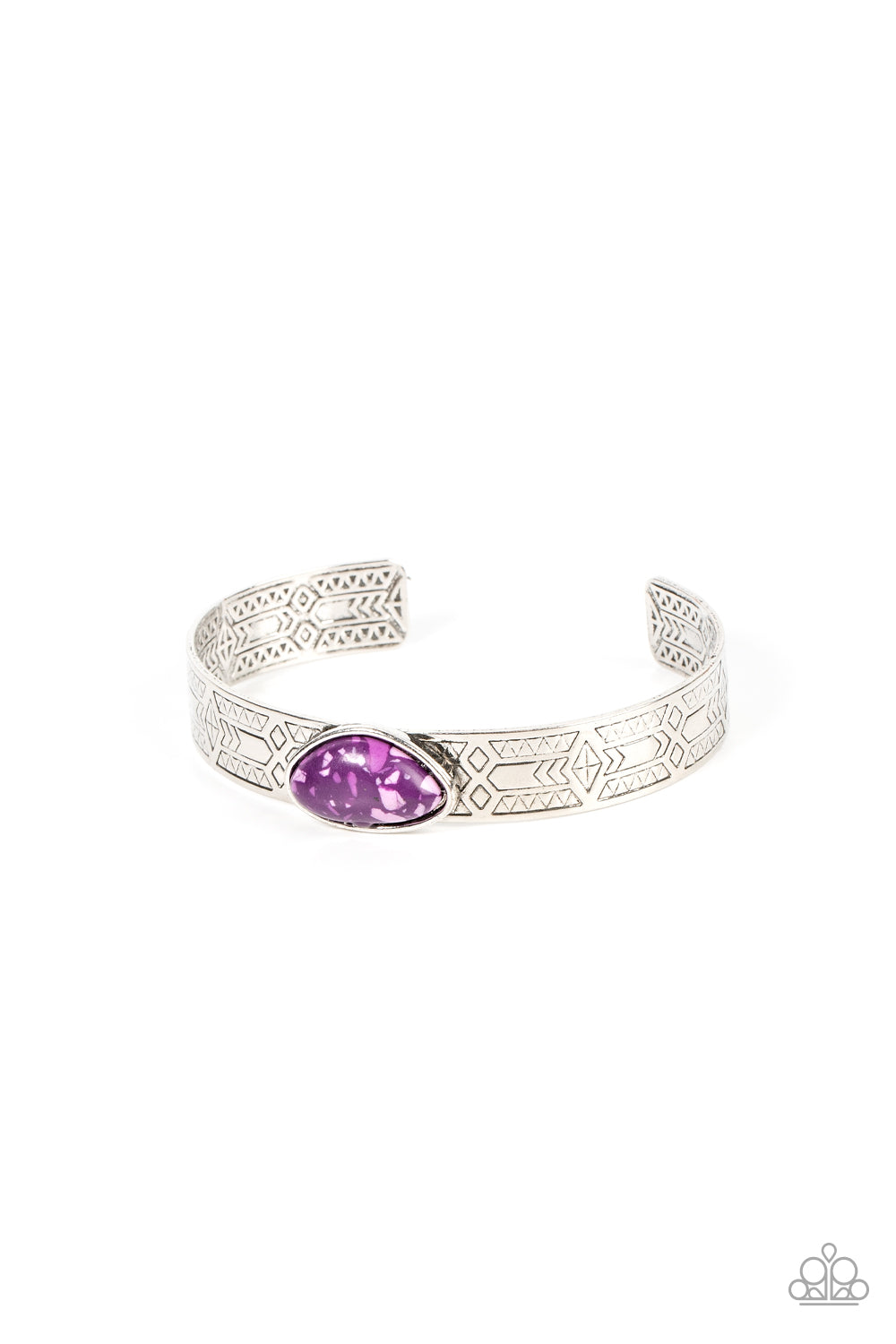Gobi Glyphs - purple - Paparazzi bracelet