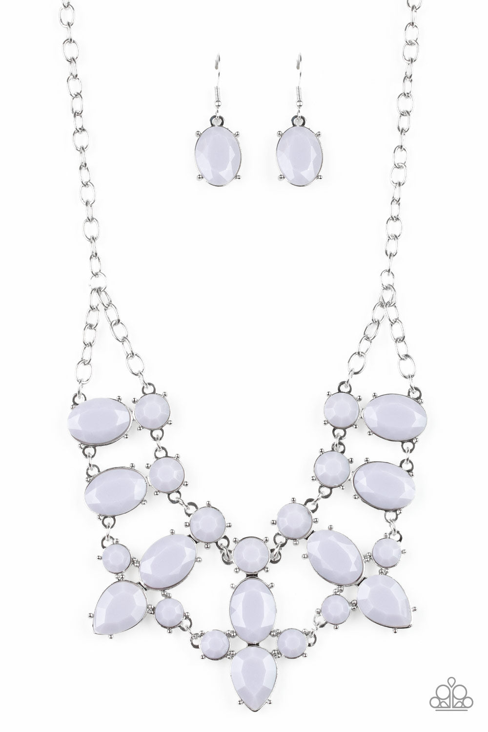 Goddess Glow - silver - Paparazzi necklace