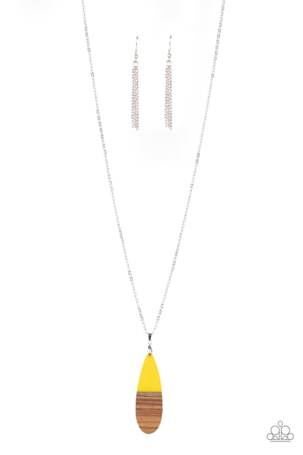 Going Overboard - yellow - Paparazzi necklace