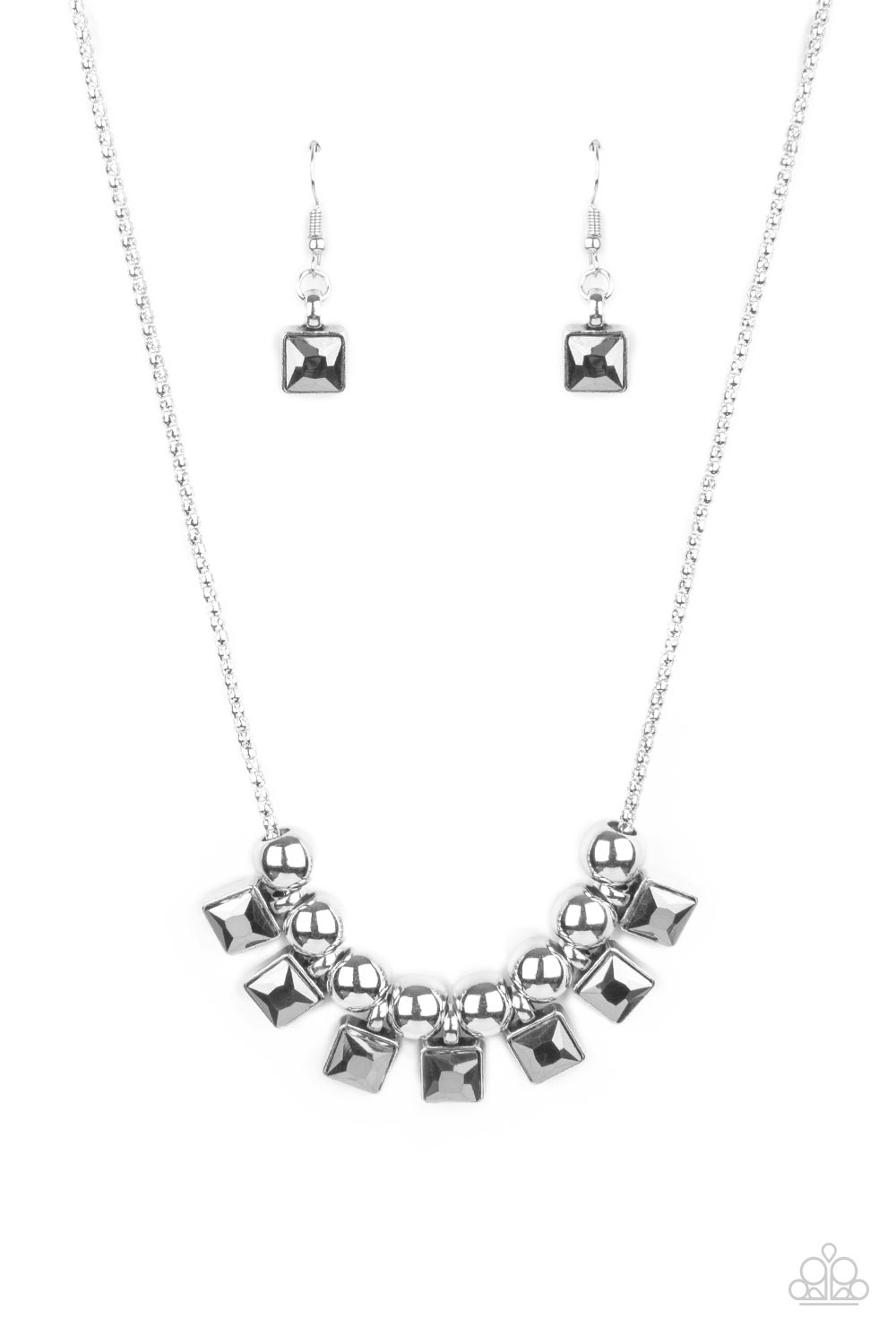 Graciously Audacious - silver - Paparazzi necklace