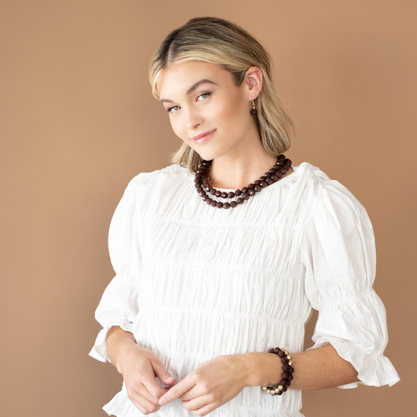 Grecian Glamour - brown - Paparazzi bracelet