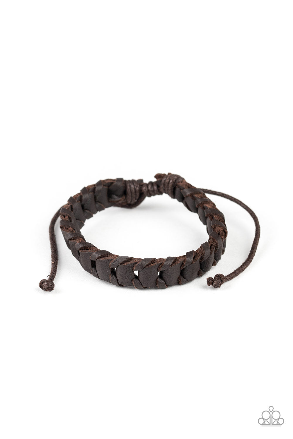 Grit and Grease - brown - Paparazzi MENS bracelet