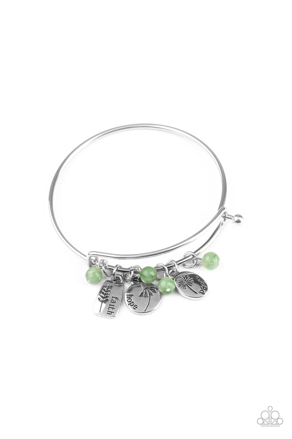 GROWING Strong - green - Paparazzi bracelet