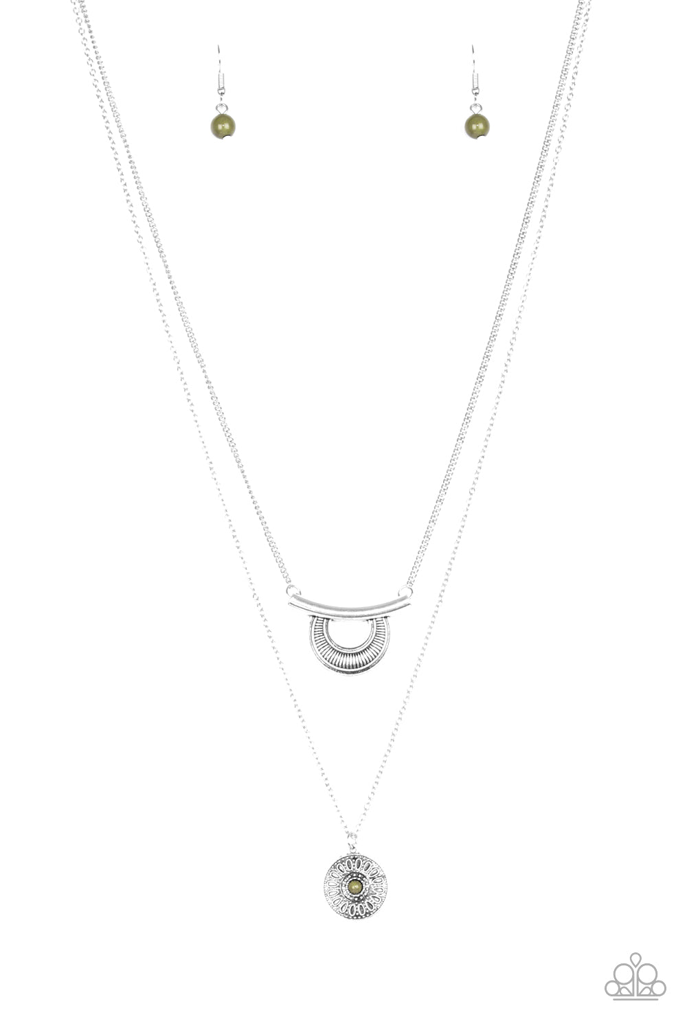 Gypsy Go Getter - green - Paparazzi necklace