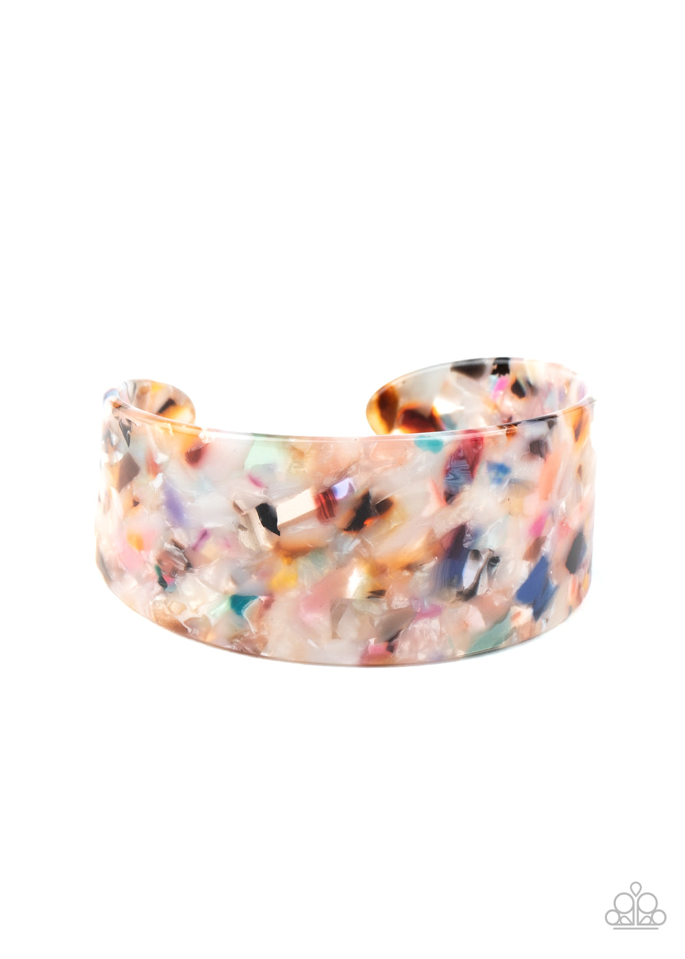 HAUTE Under the Collar - multi - Paparazzi bracelet