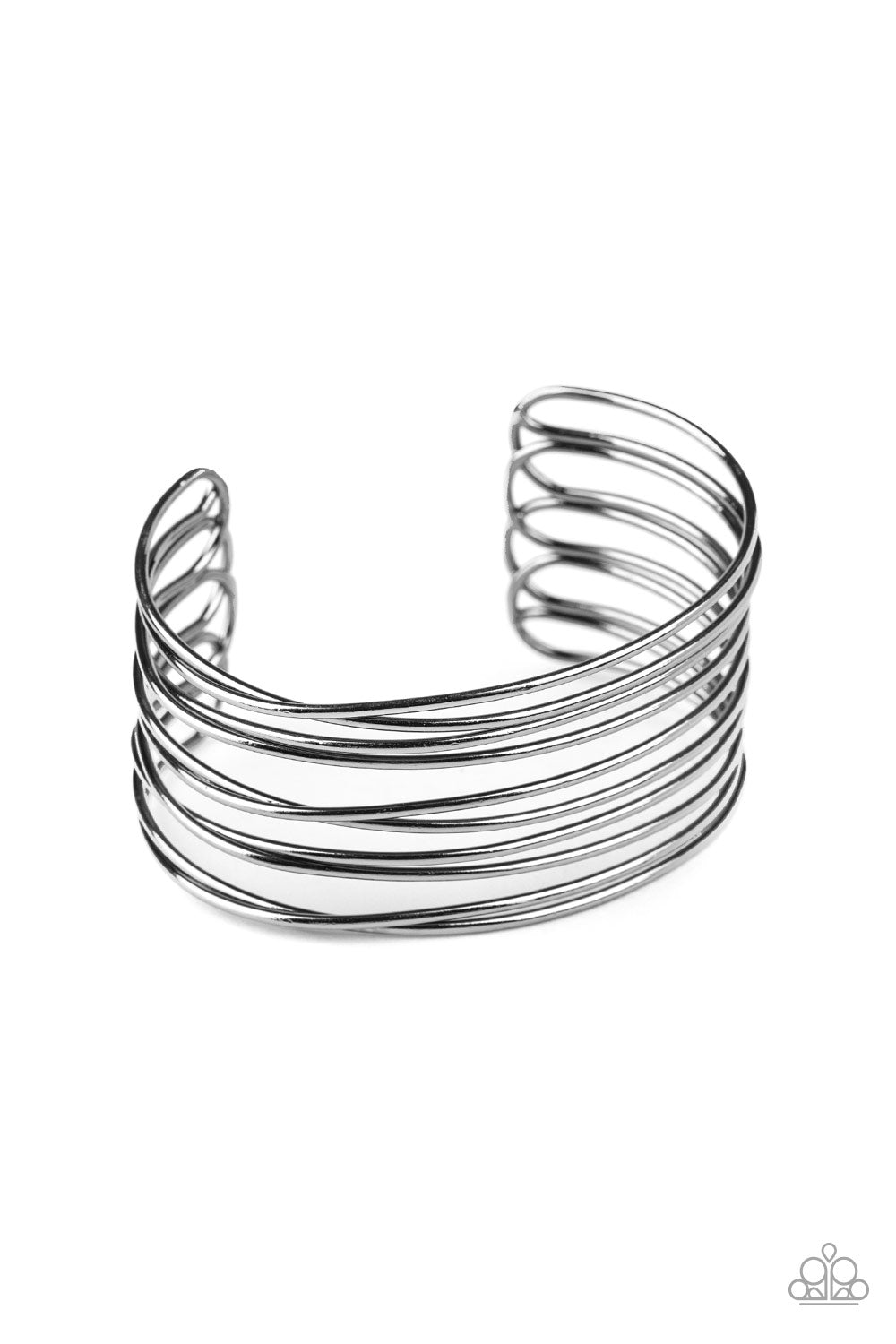 HAUTE Wired - black - Paparazzi bracelet