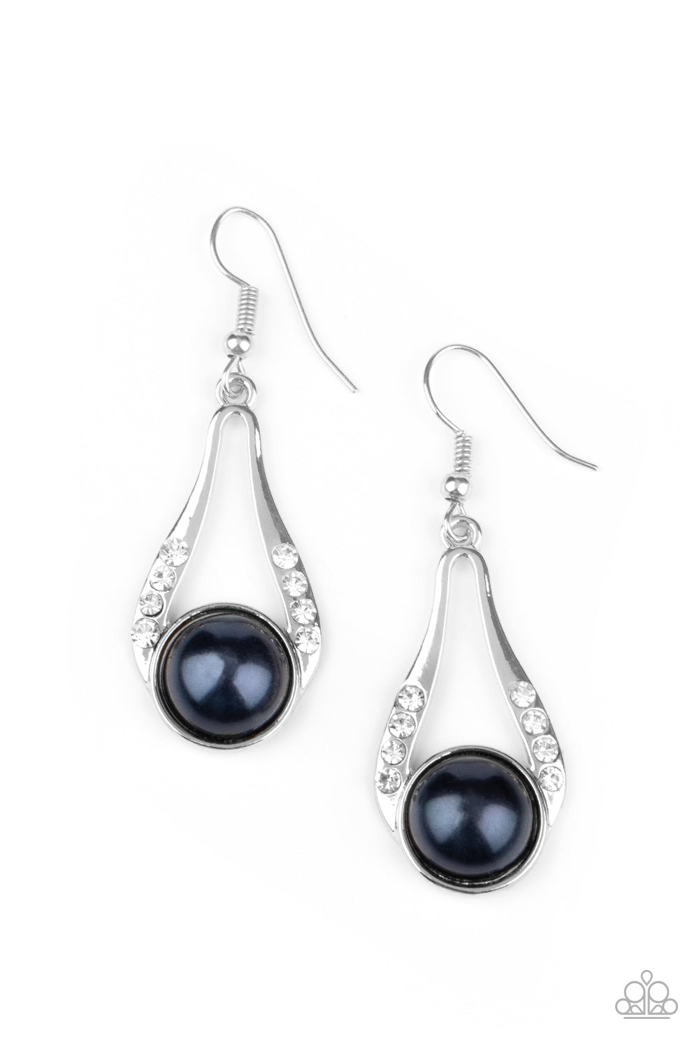HEADLINER Over Heels - blue - Paparazzi earrings