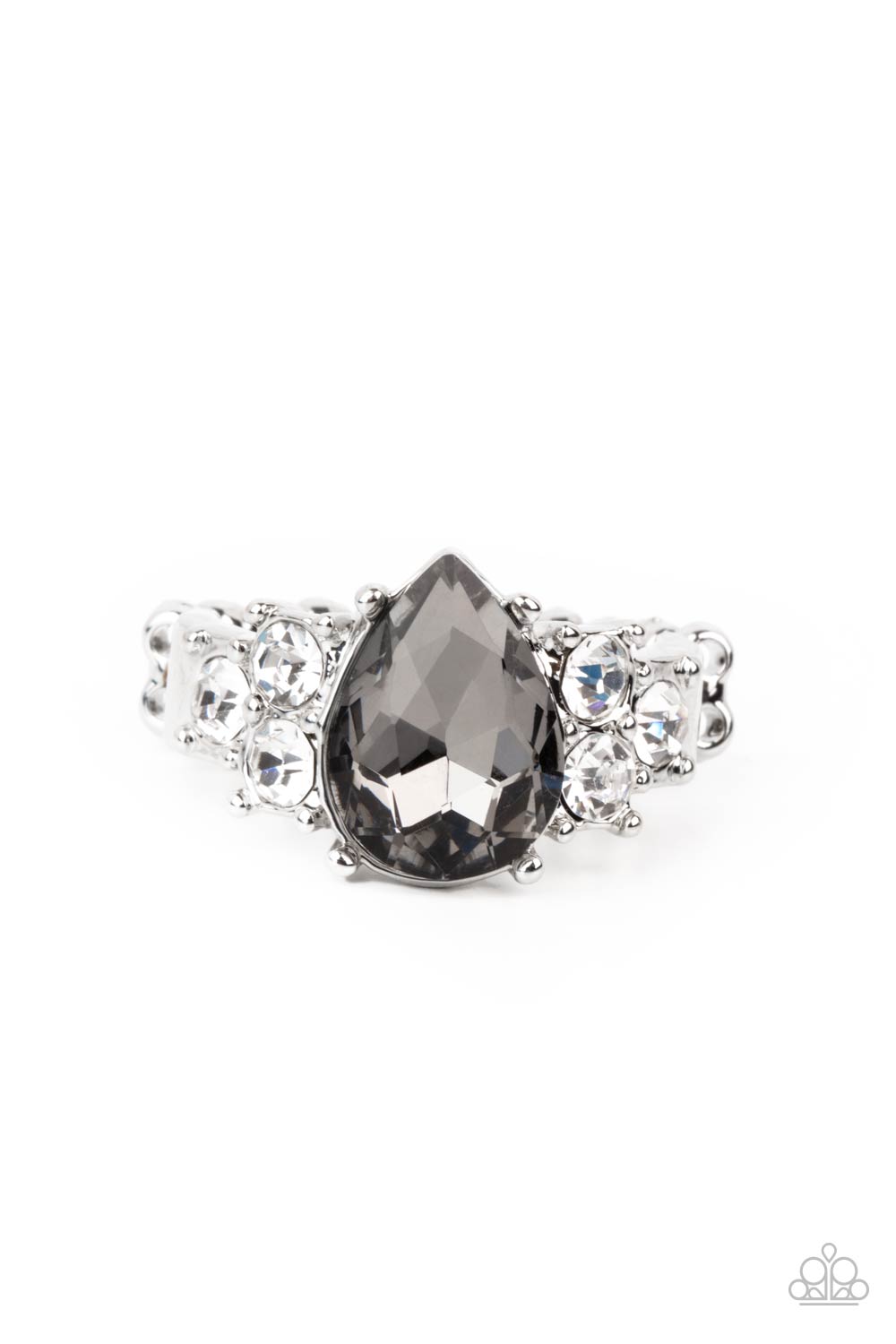 Happily Ever Eloquent - silver - Paparazzi ring