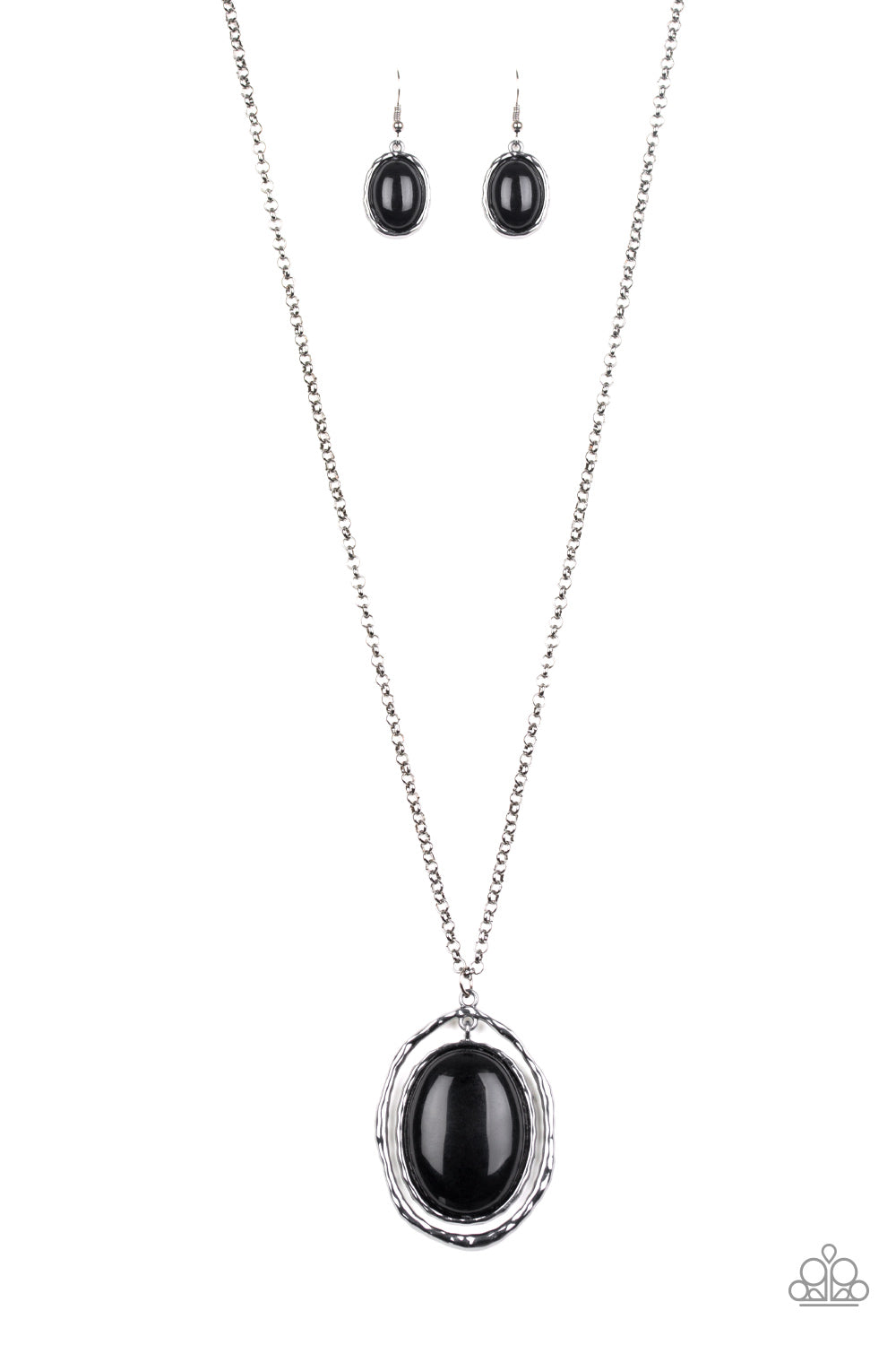 Harbor Harmony - black - Paparazzi necklace