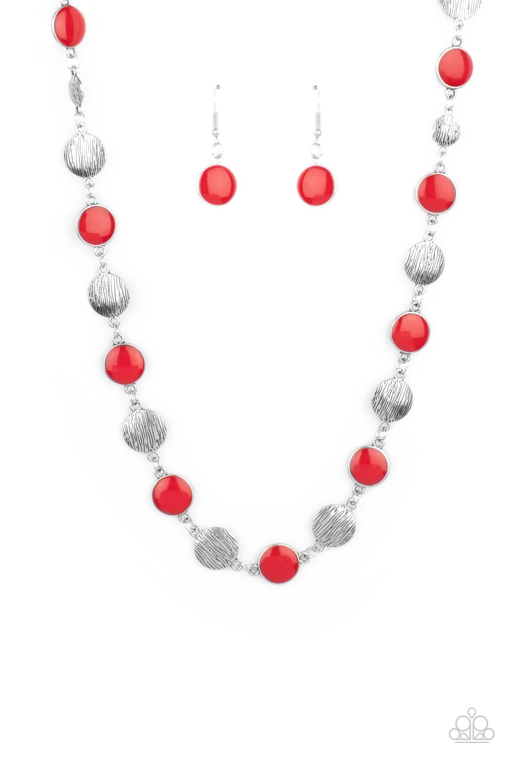 Harmonizing Hotspot - red - Paparazzi necklace