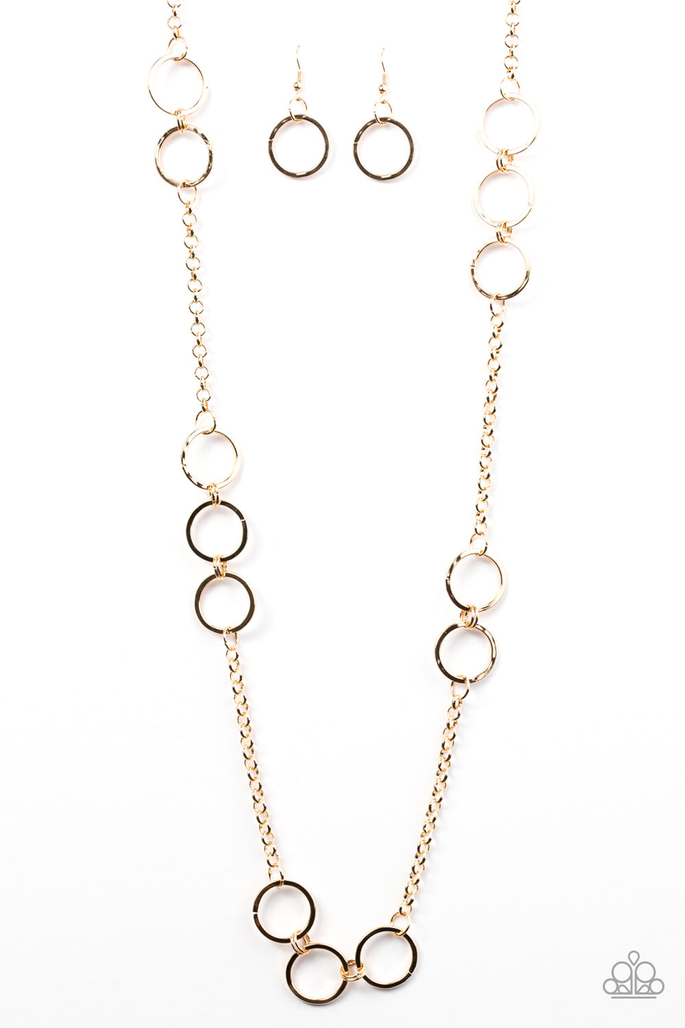 Has A Ring To It - Gold - Paparazzi necklace