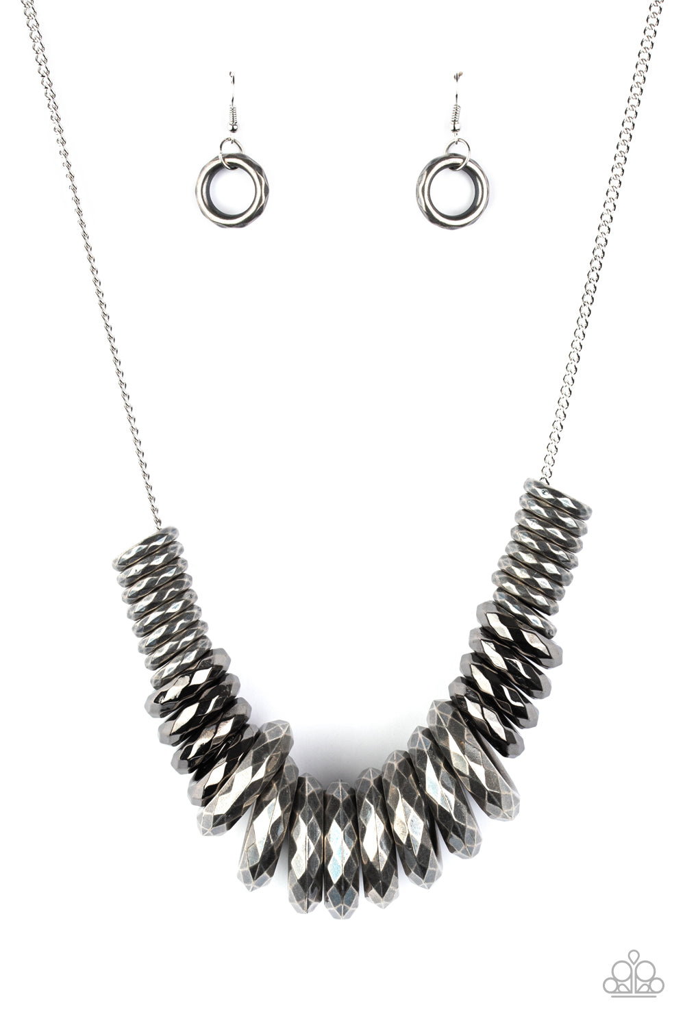 Haute Hardware - silver - Paparazzi necklace