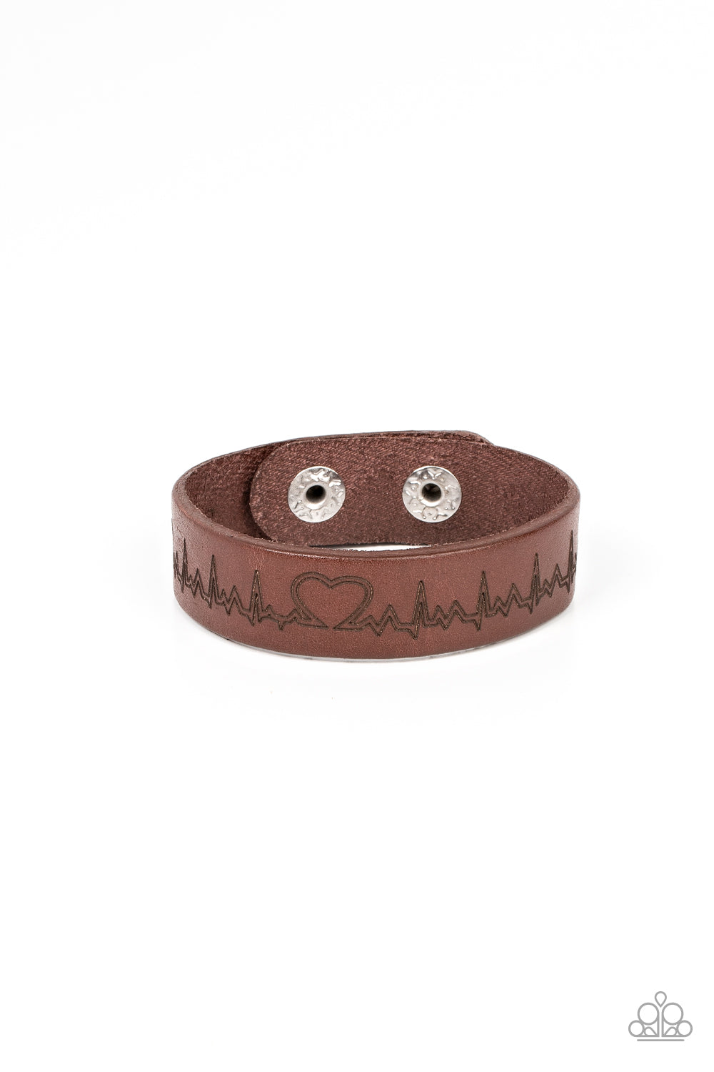 Haute Heartbeat - brown - Paparazzi bracelet