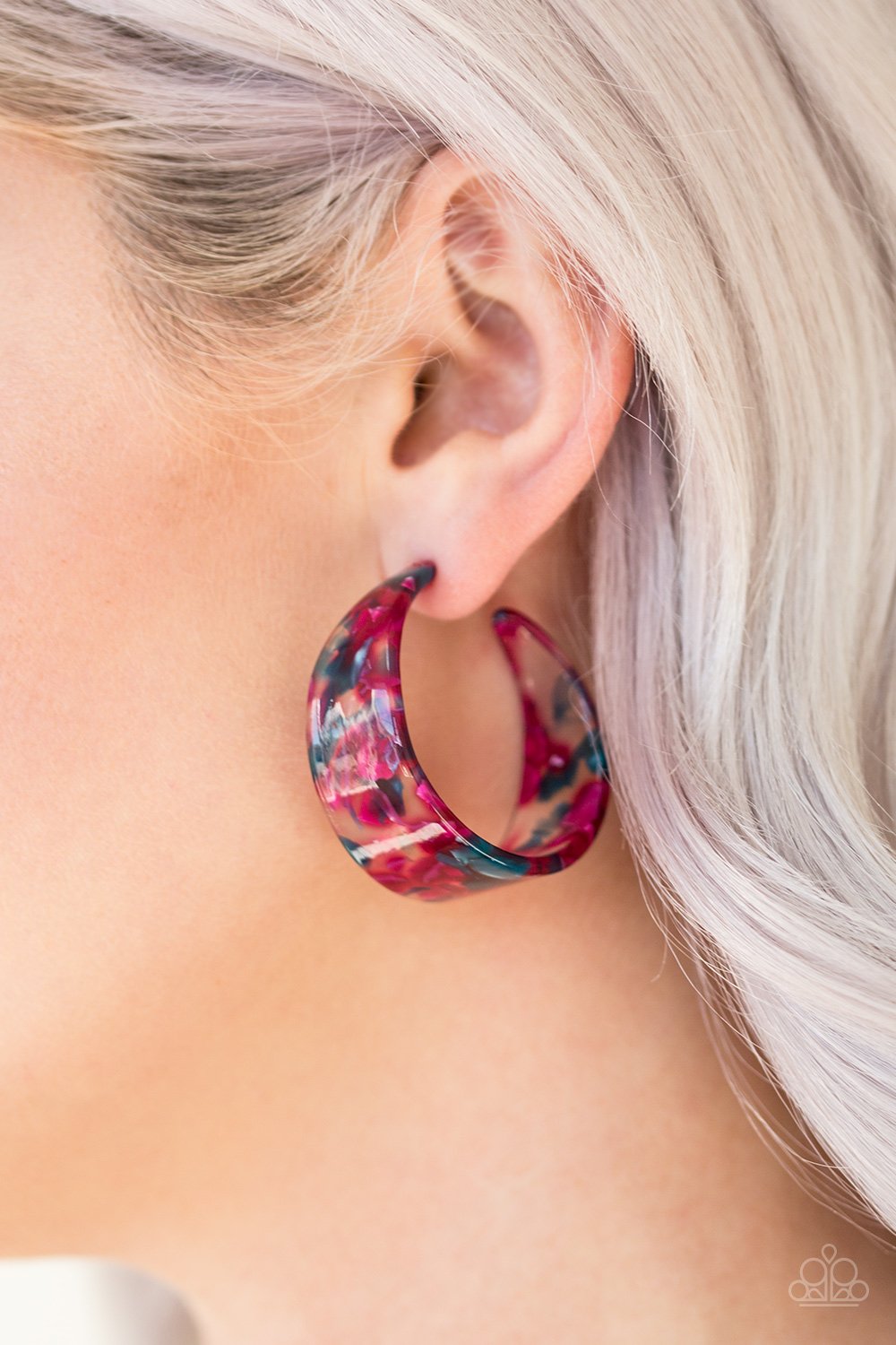 Havana Heat Wave-multi-Paparazzi earrings