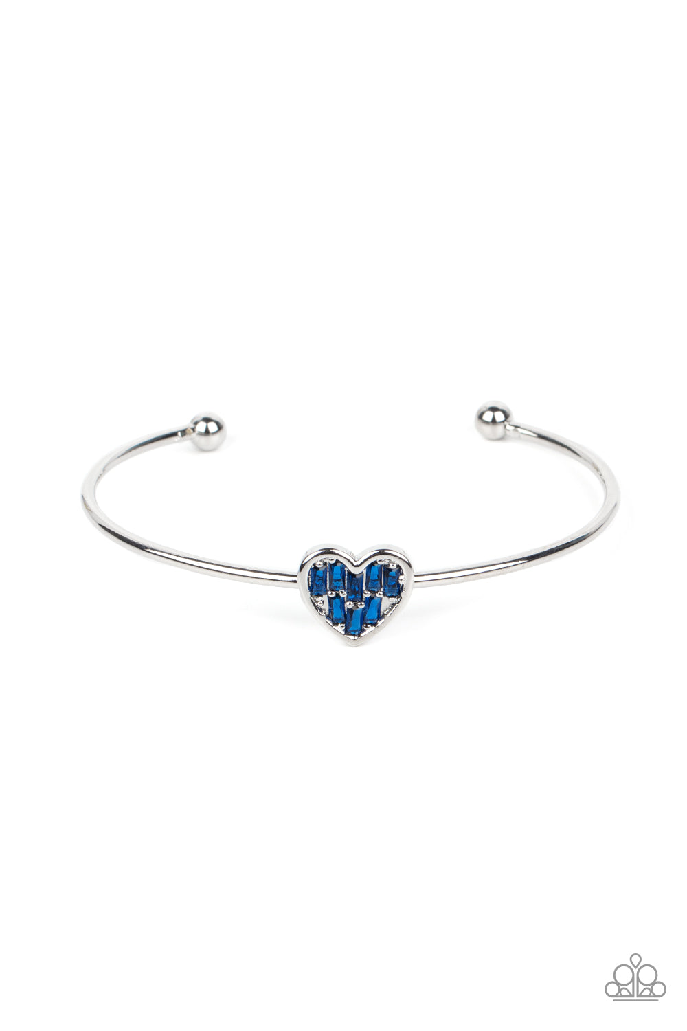 Heart of Ice - blue - Paparazzi bracelet