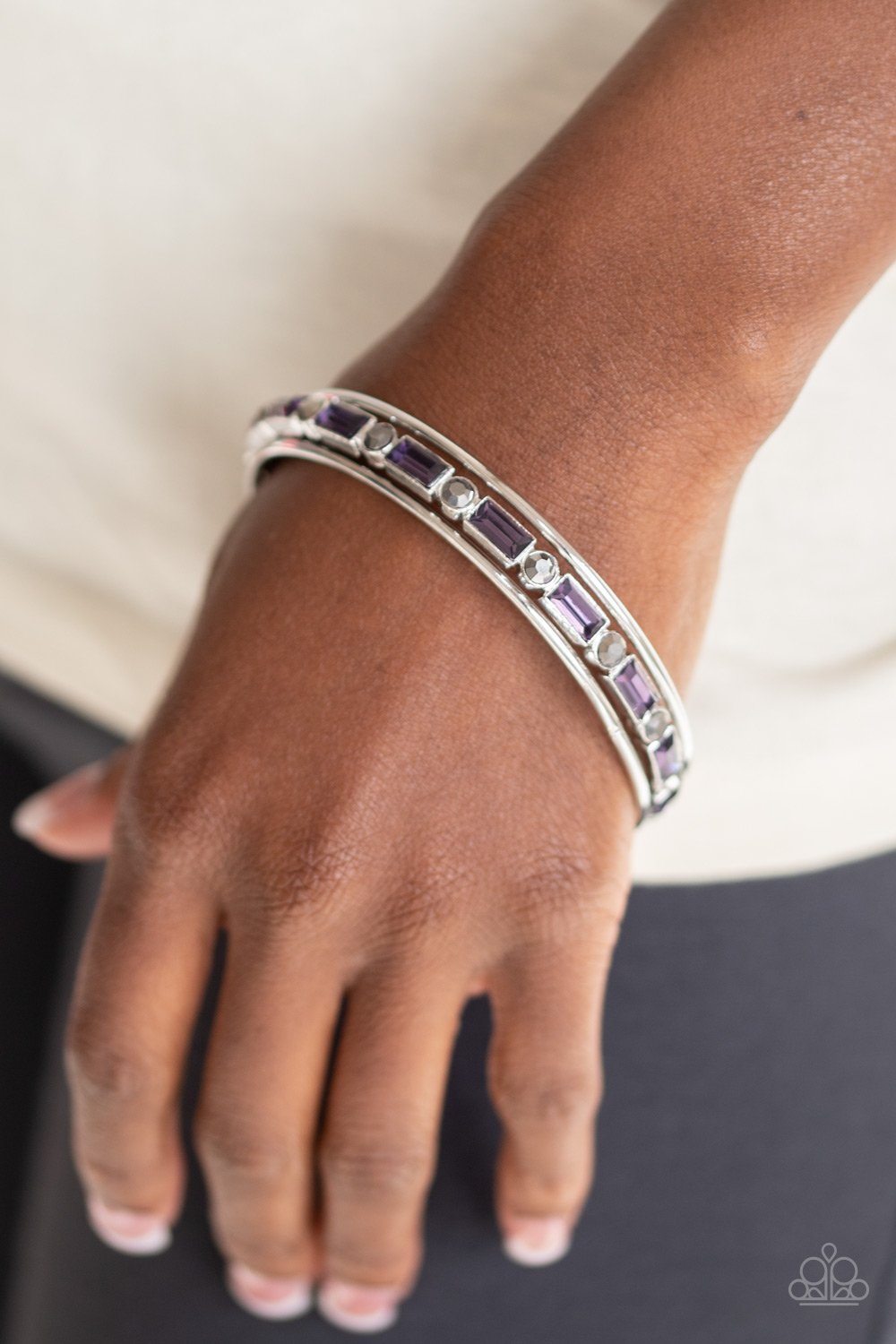 Heir Toss-purple-Paparazzi bracelet