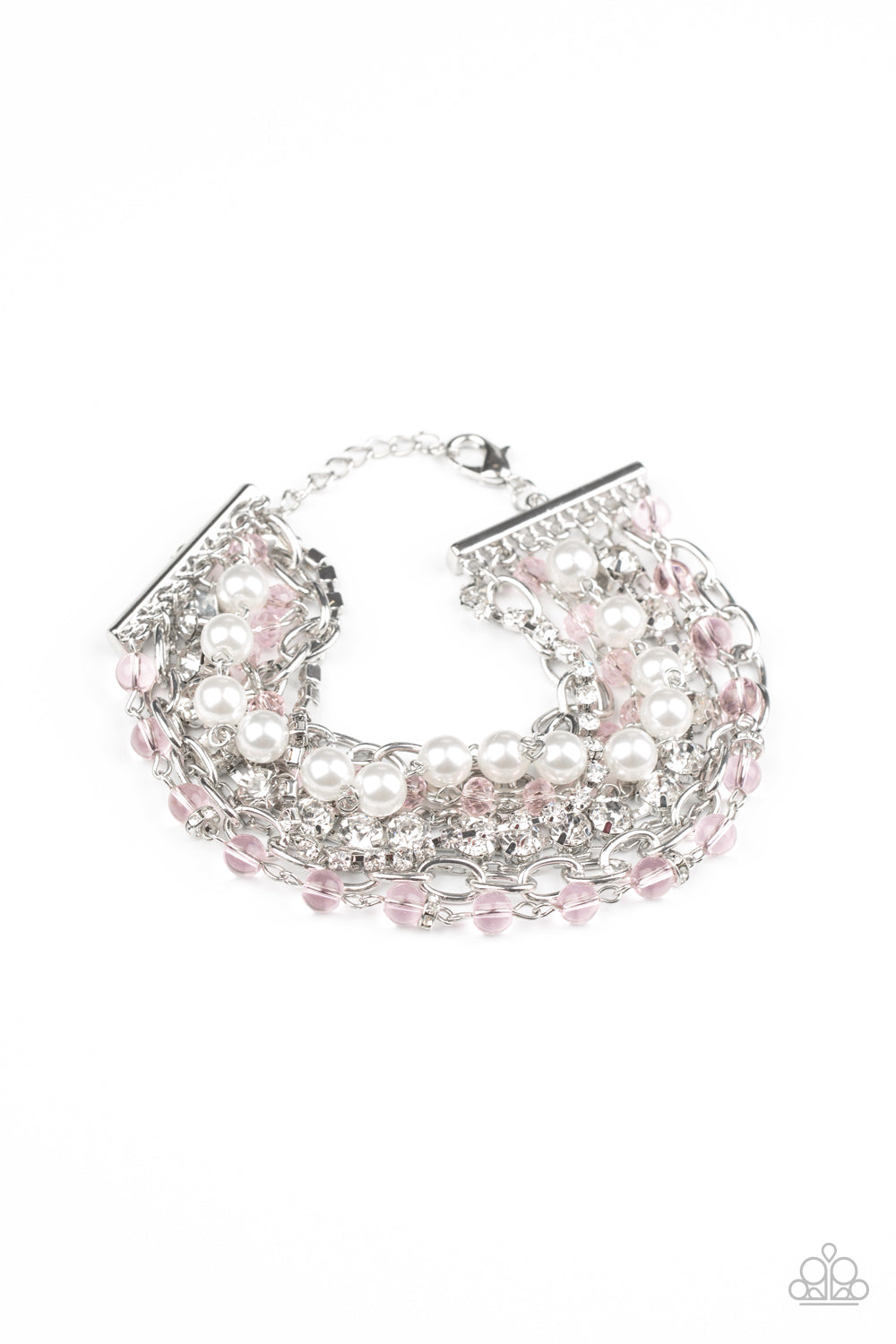 Heiress Hustle - pink - Paparazzi bracelet