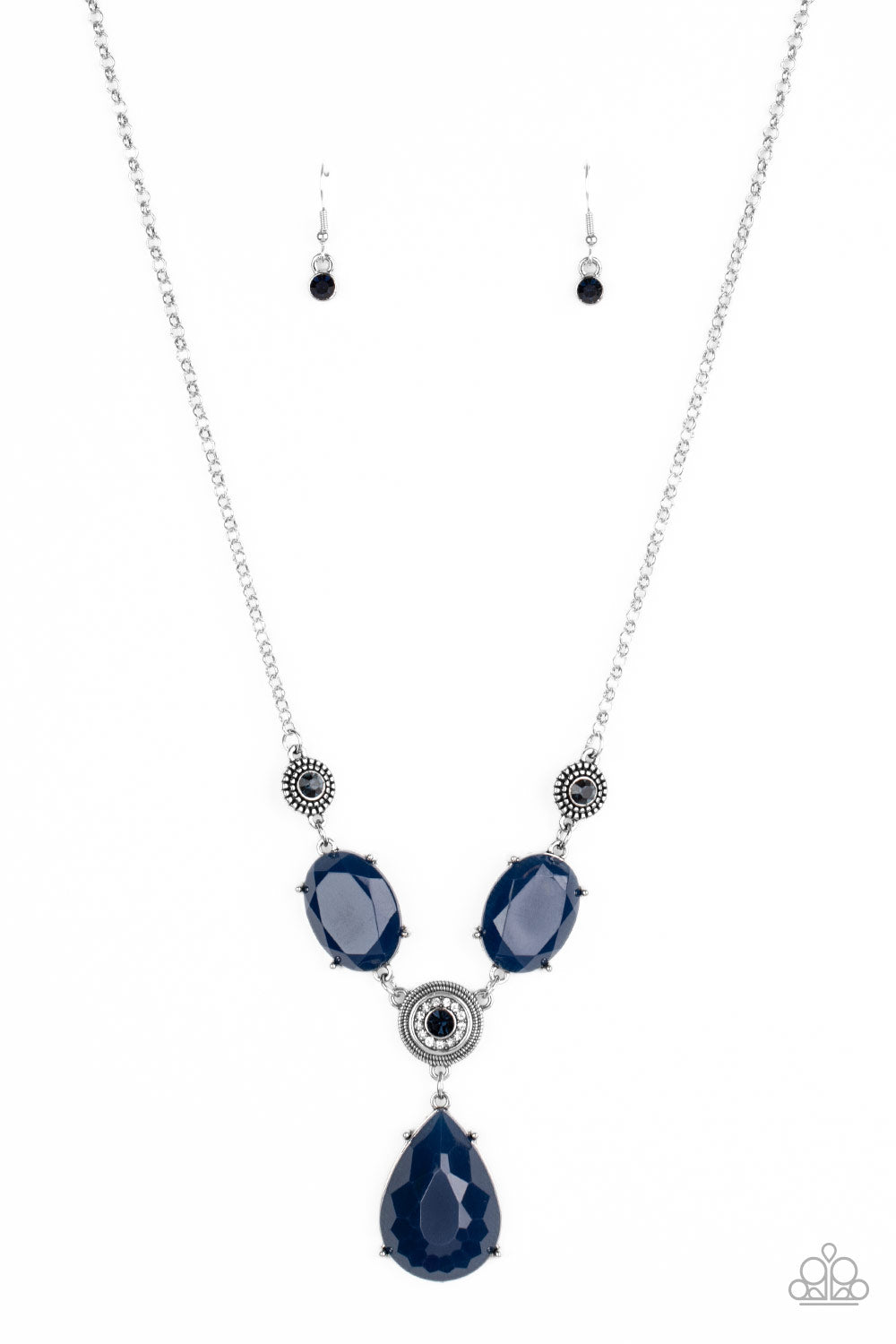 Heirloom Hideaway - blue - Paparazzi necklace
