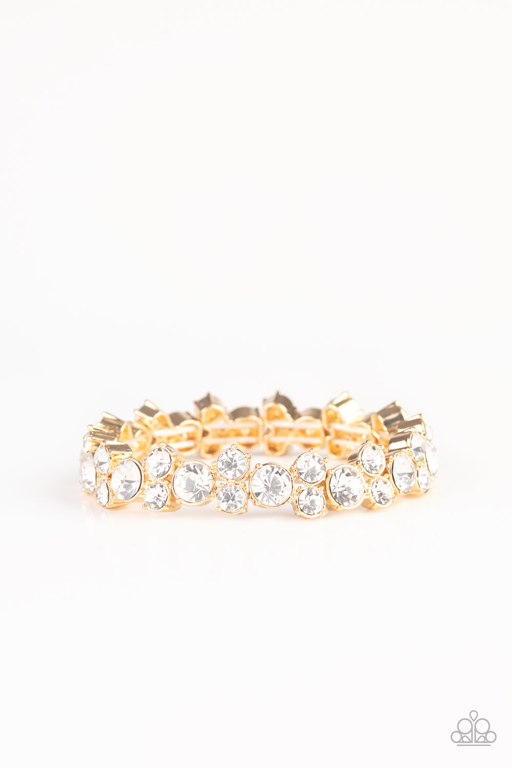 Here Comes the BRIBE - gold - Paparazzi bracelet