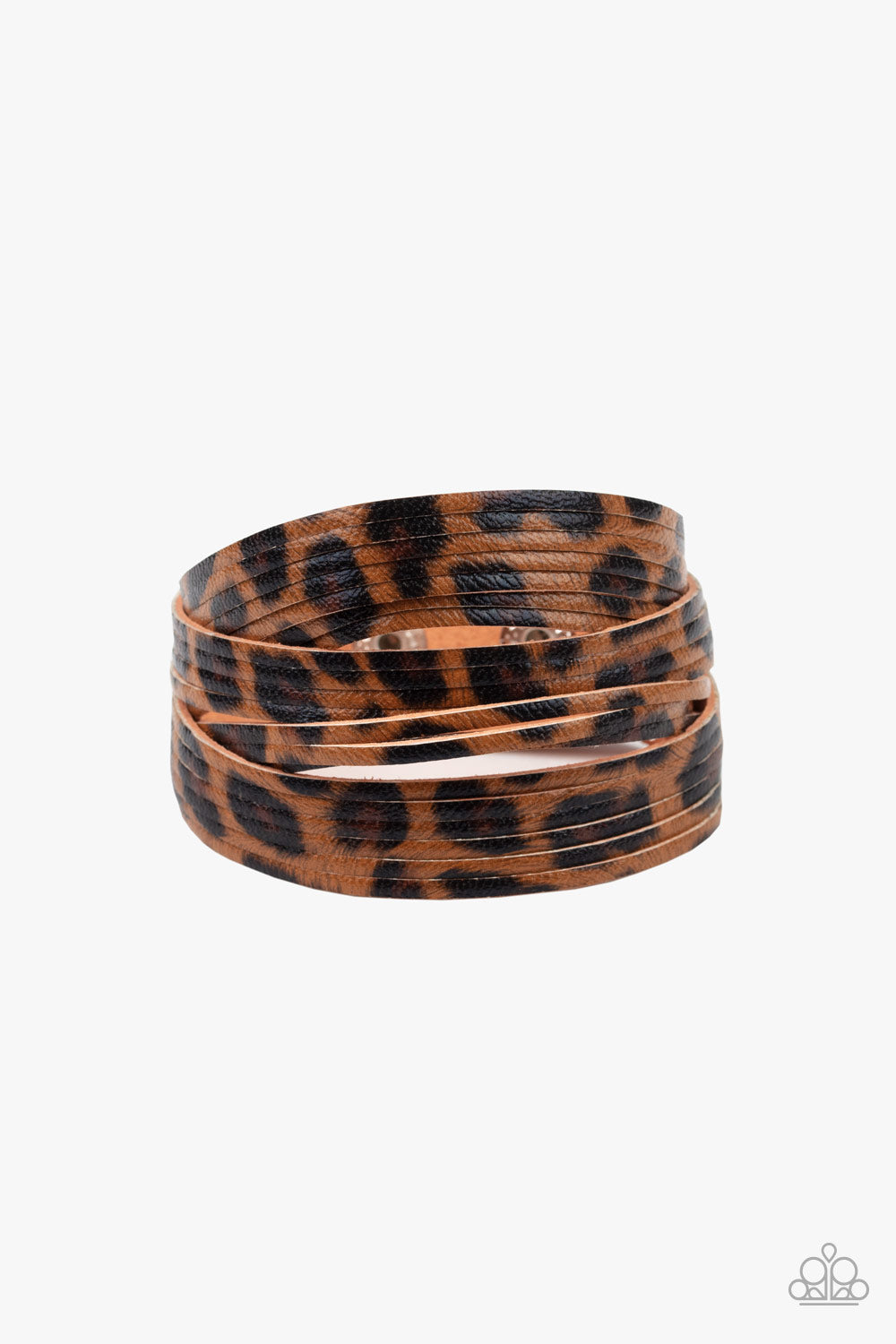 Hey GRRirl - brown - Paparazzi bracelet