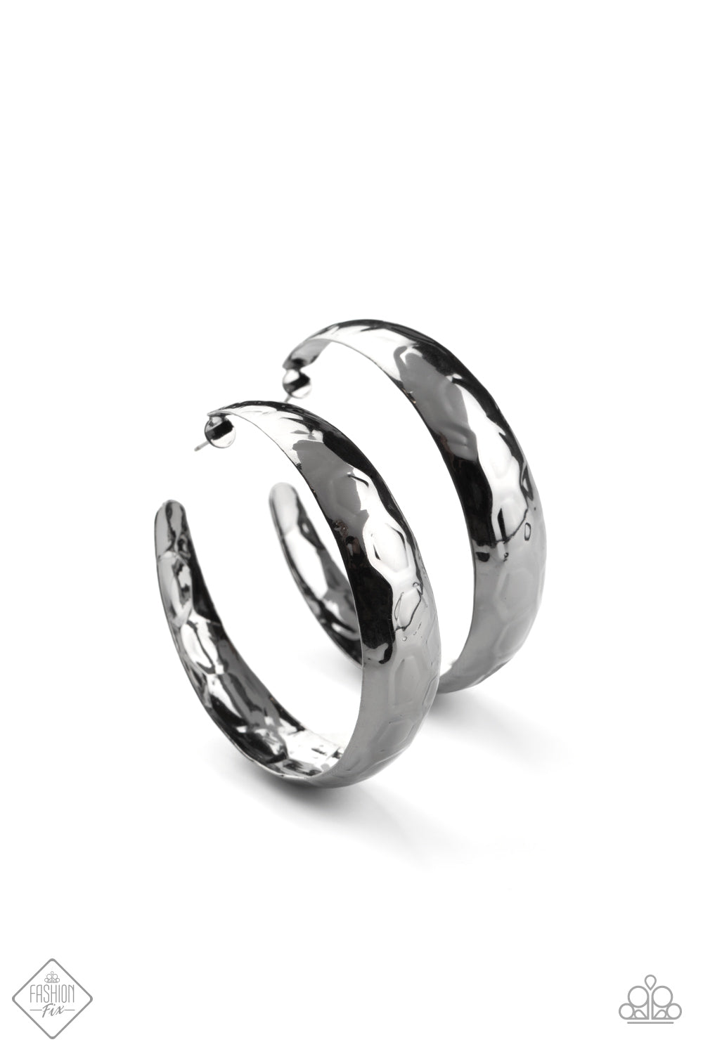 Hey HAUTE-Shot - black - Paparazzi earrings