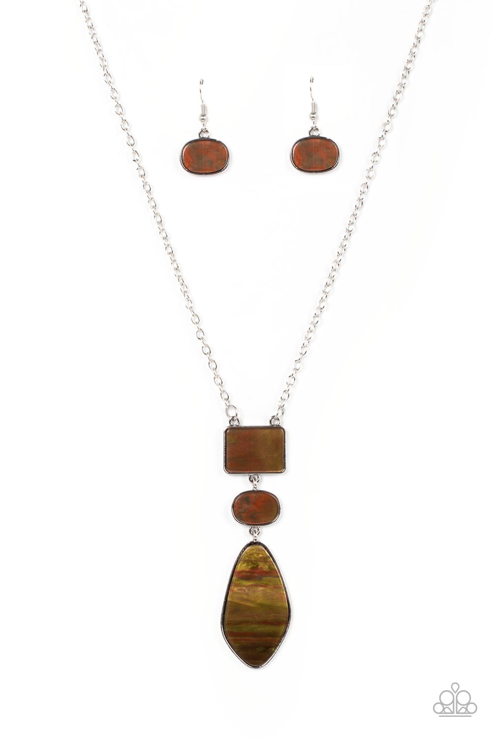 Hidden Cove - brown - Paparazzi necklace