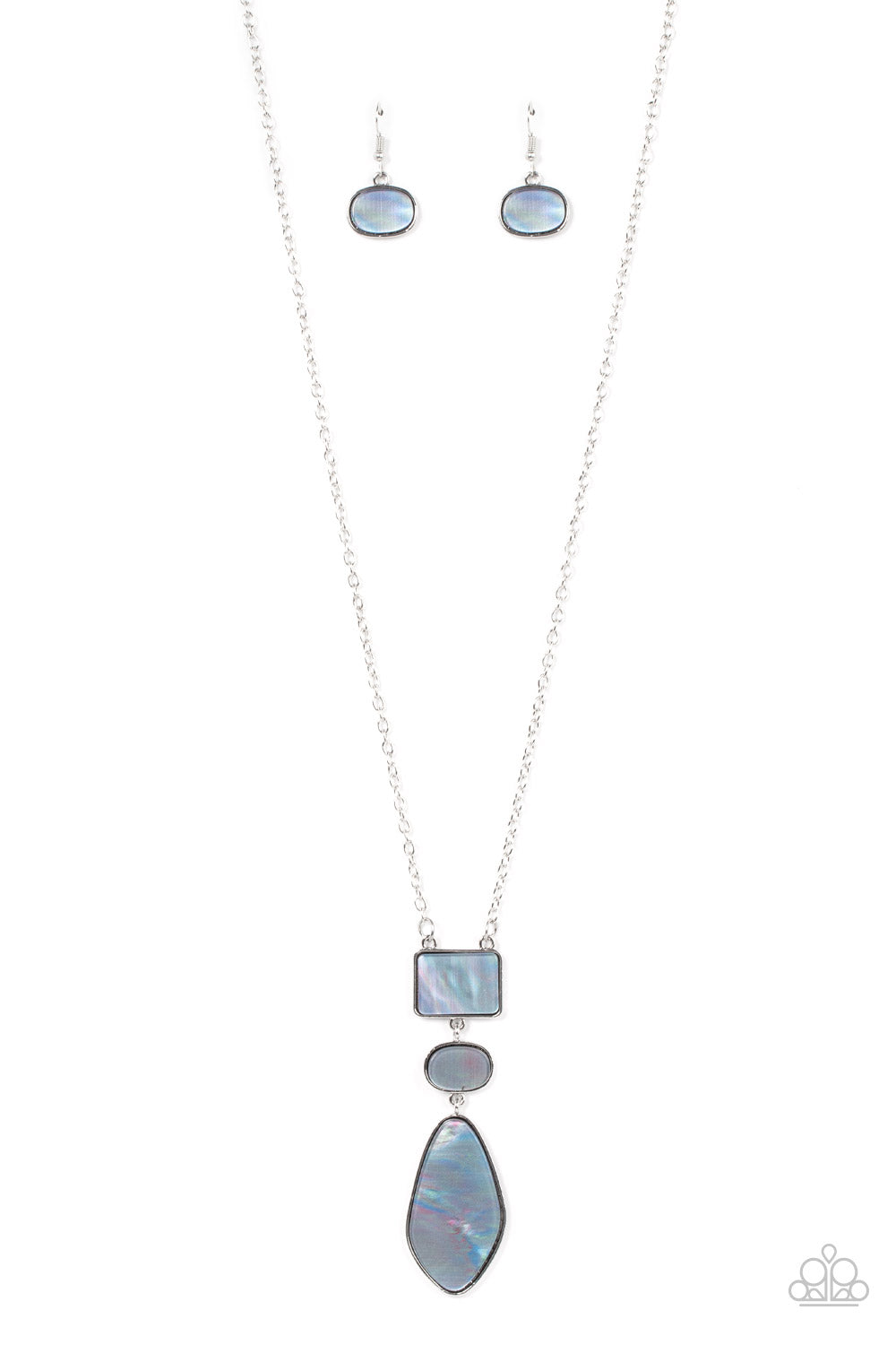 Hidden Cove - silver - Paparazzi necklace