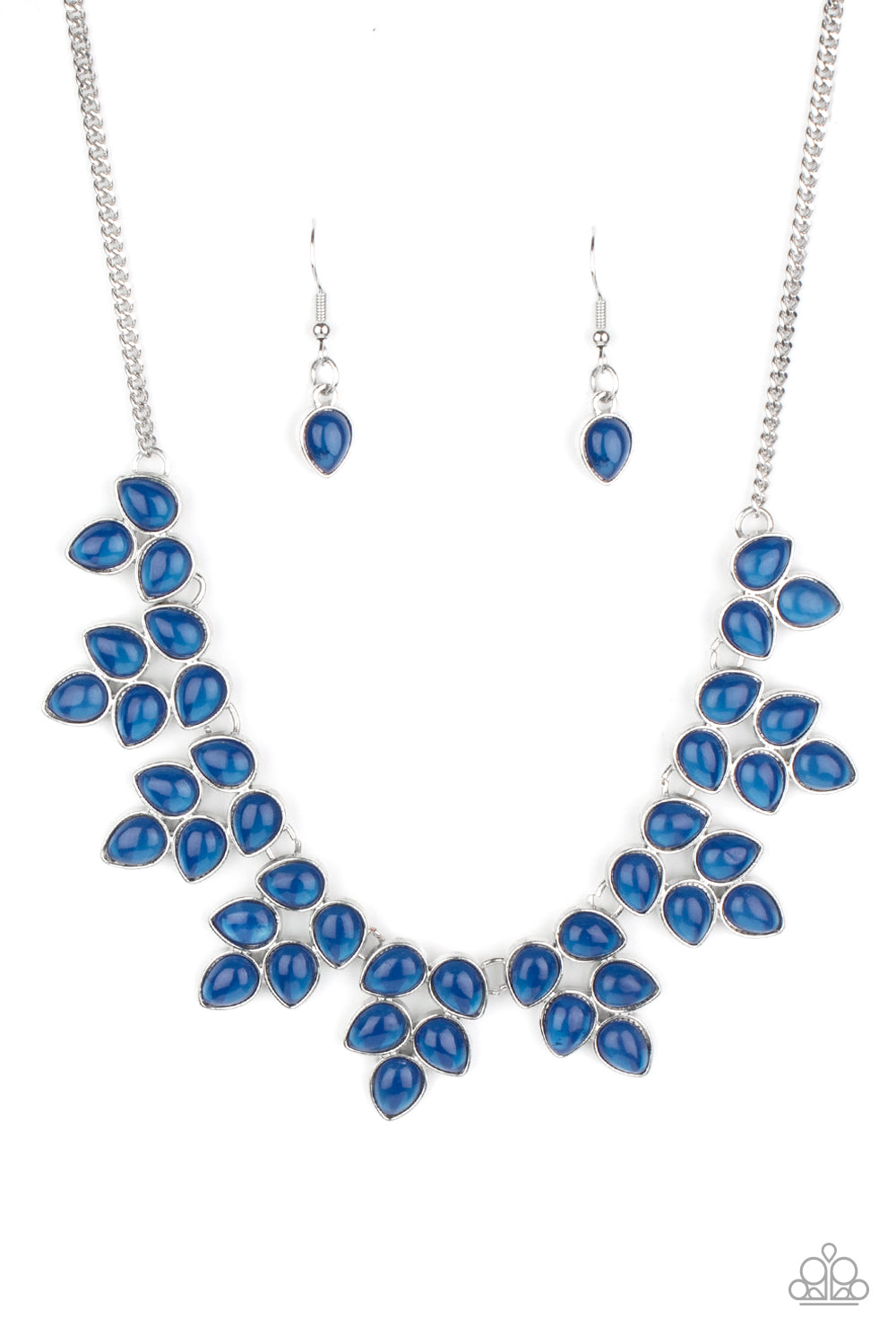 Hidden Eden - blue - Paparazzi necklace