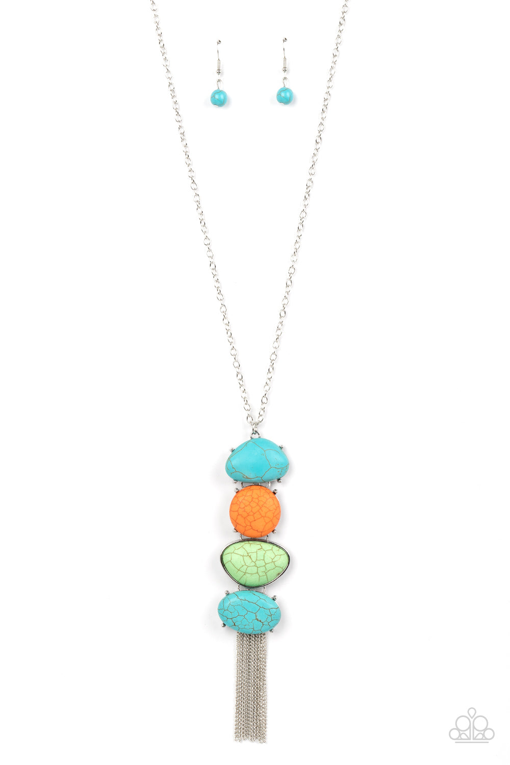 Hidden Lagoon - multi - Paparazzi necklace