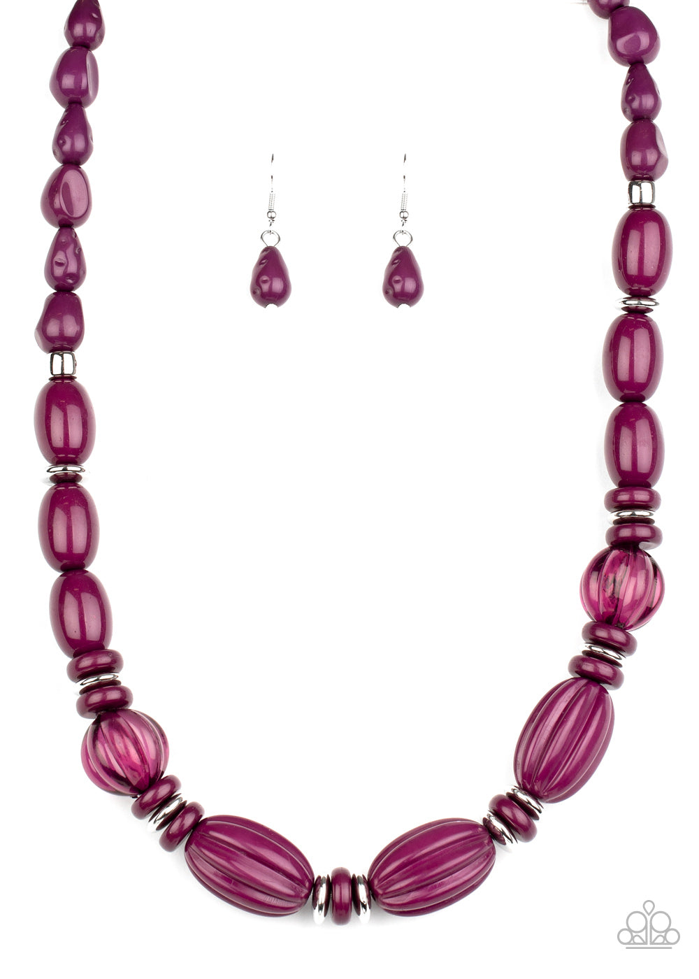 High Alert - purple - Paparazzi necklace